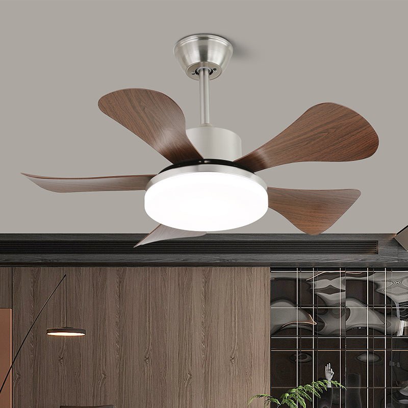 Ventilateur de plafond Aurefan en bois, Modèle B (Dia 70cm / 28″)