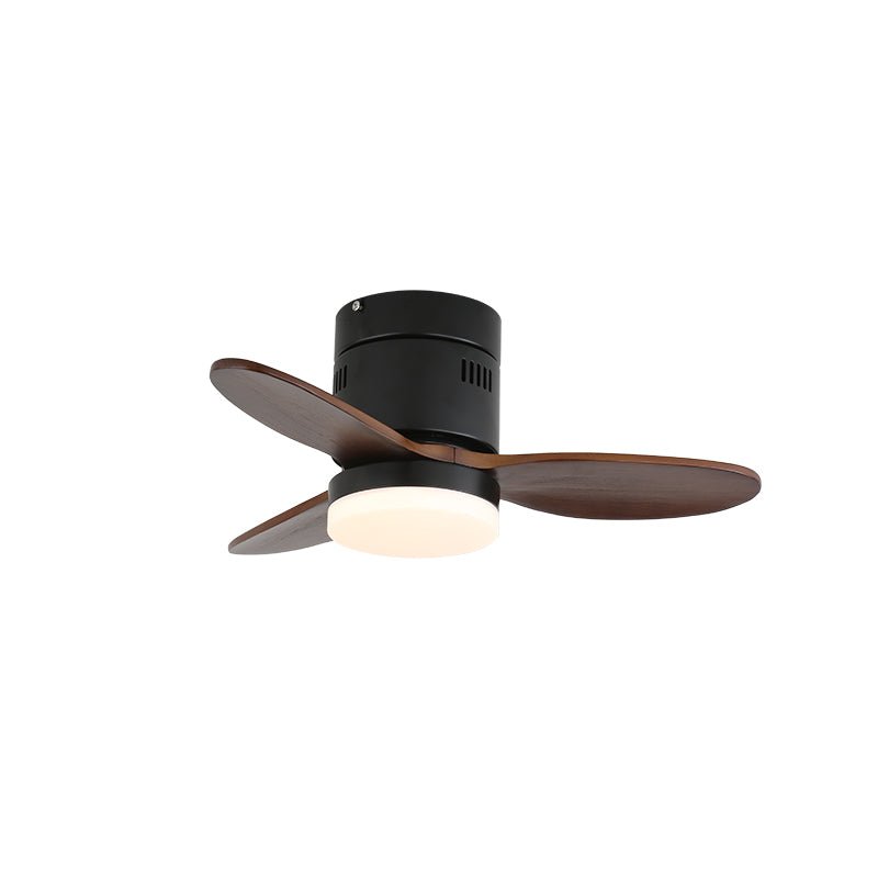 Eris Ventilateur de plafond lumineux minimaliste en bois