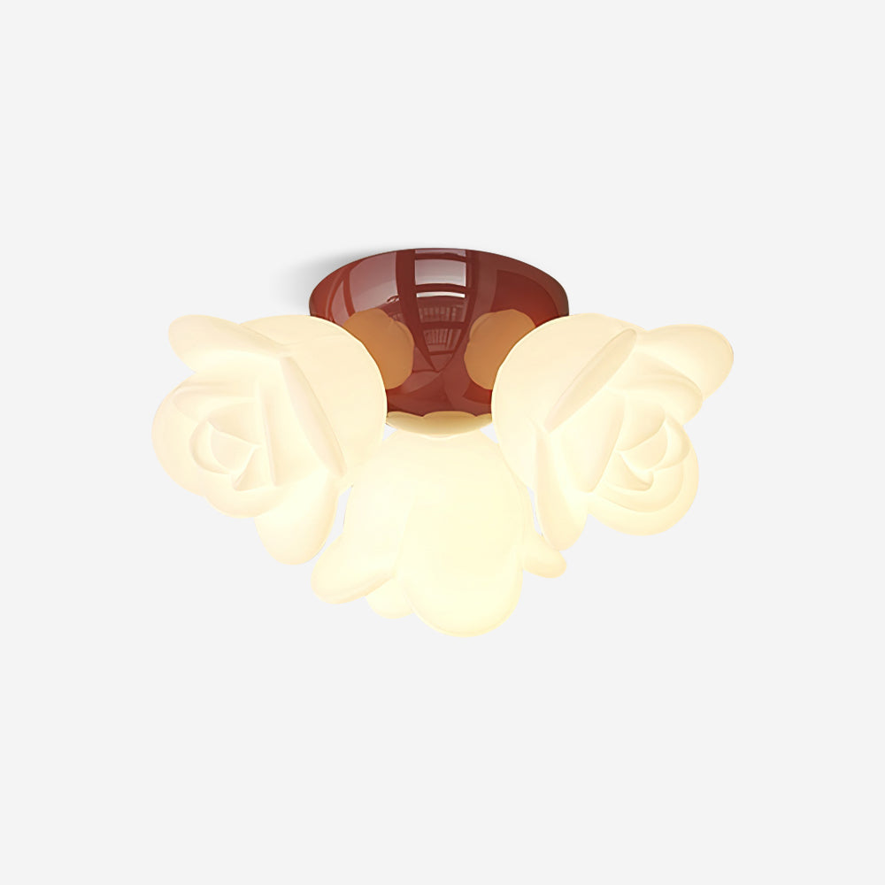 Plafonnier Baldaquin PE Rose Forme Floral Artistique Accent - Neutralighting