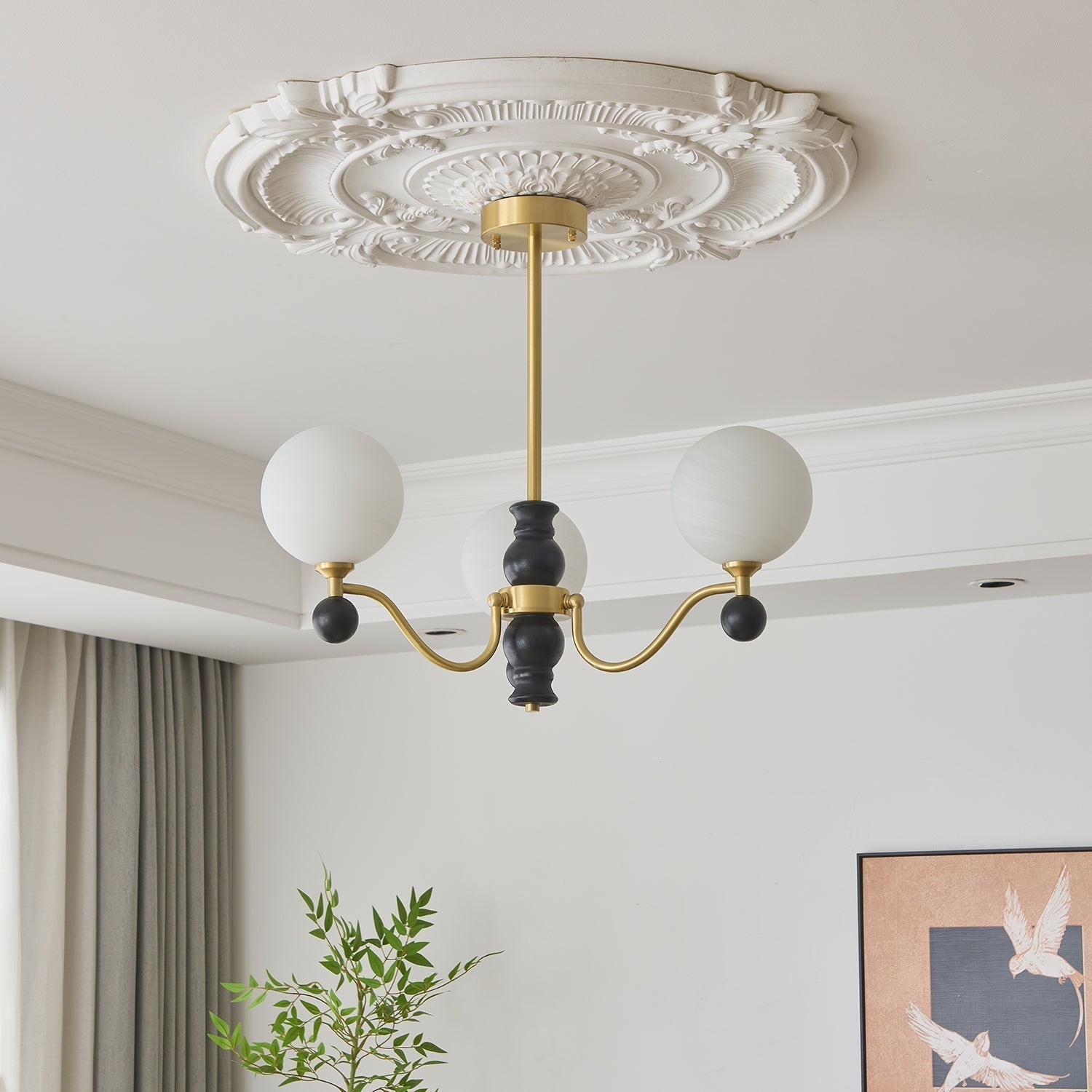 Aether Sphere Chandelier - Blowlighting