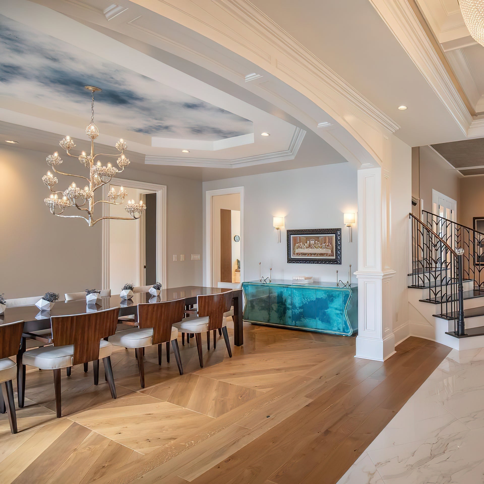 Agave Chandelier en Cristal Luxueux - Neutralighting