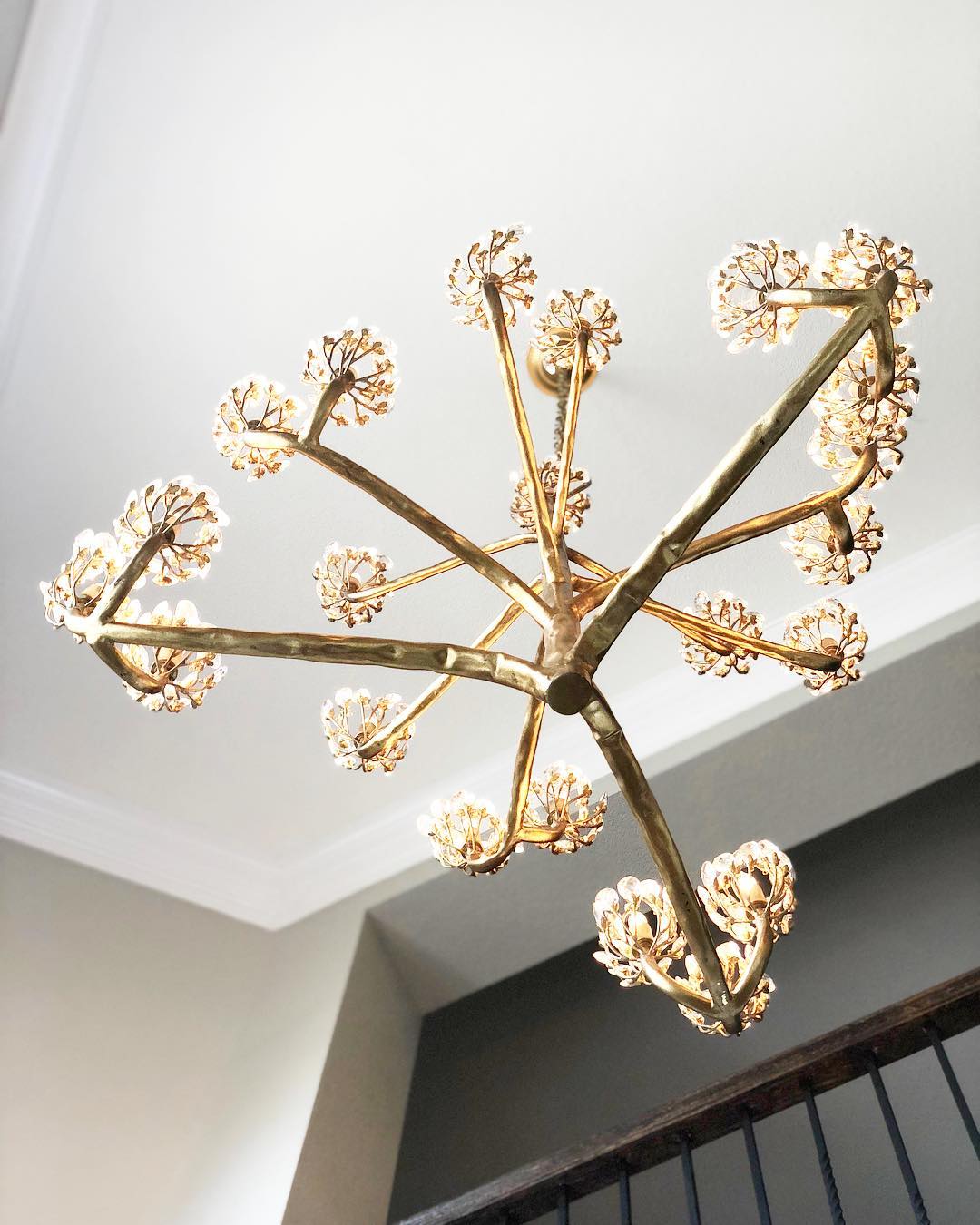 Agave Chandelier en Cristal Luxueux - Neutralighting