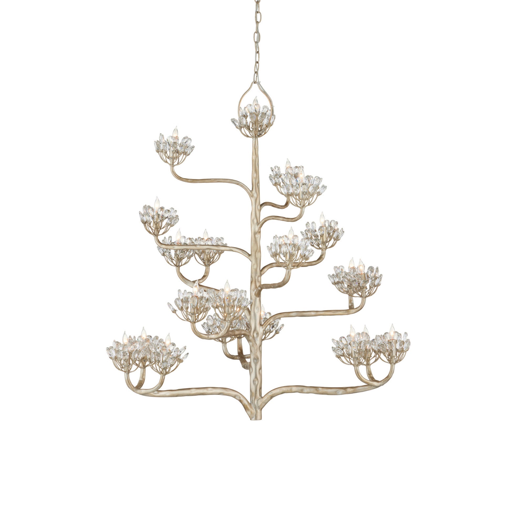 Agave Chandelier en Cristal Luxueux - Neutralighting