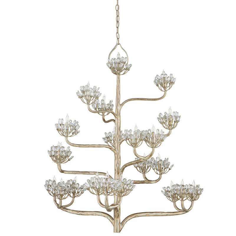 Agave Chandelier en Cristal Luxueux - Neutralighting