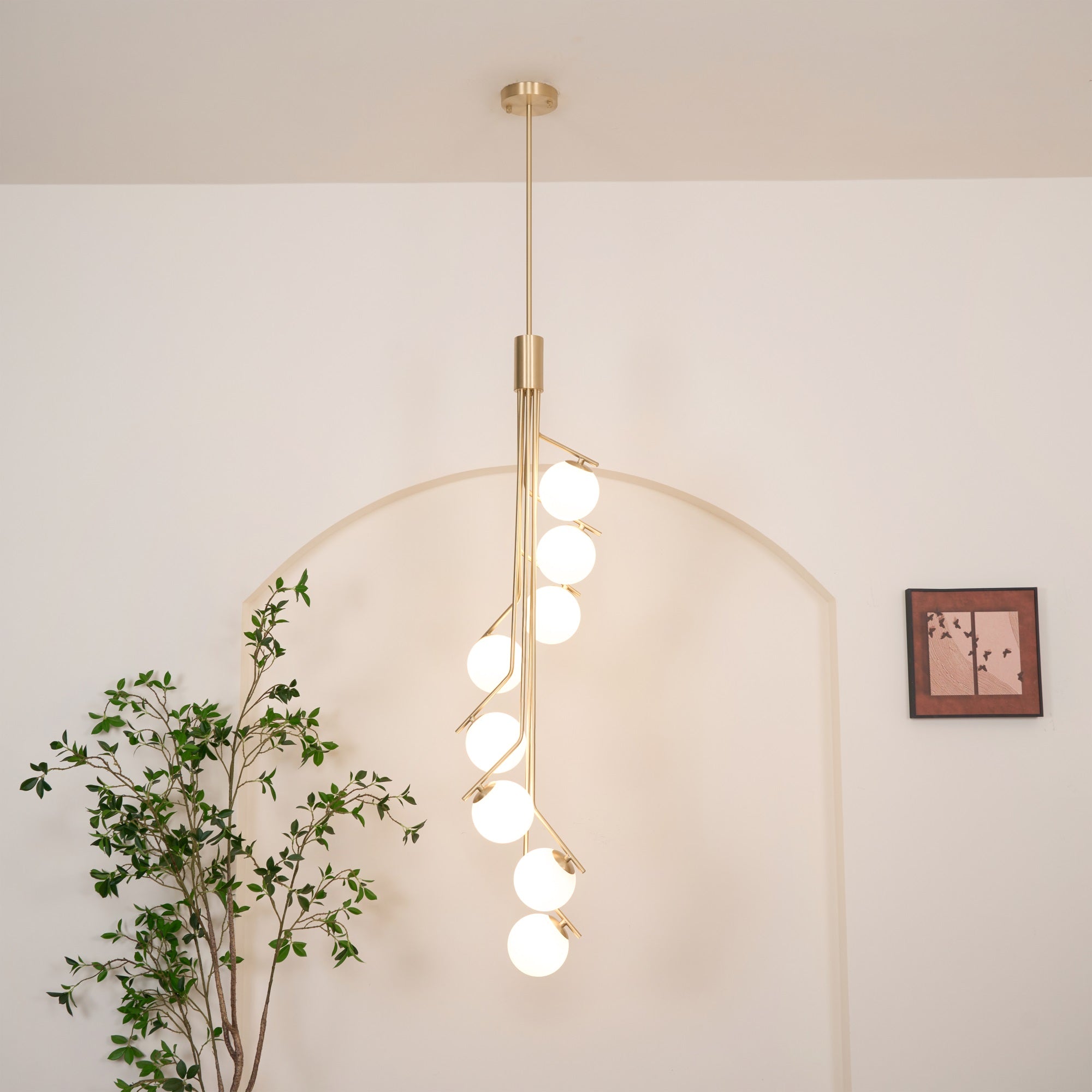 Ageet Suspension en Verre Moderne Minimaliste - Neutralighting