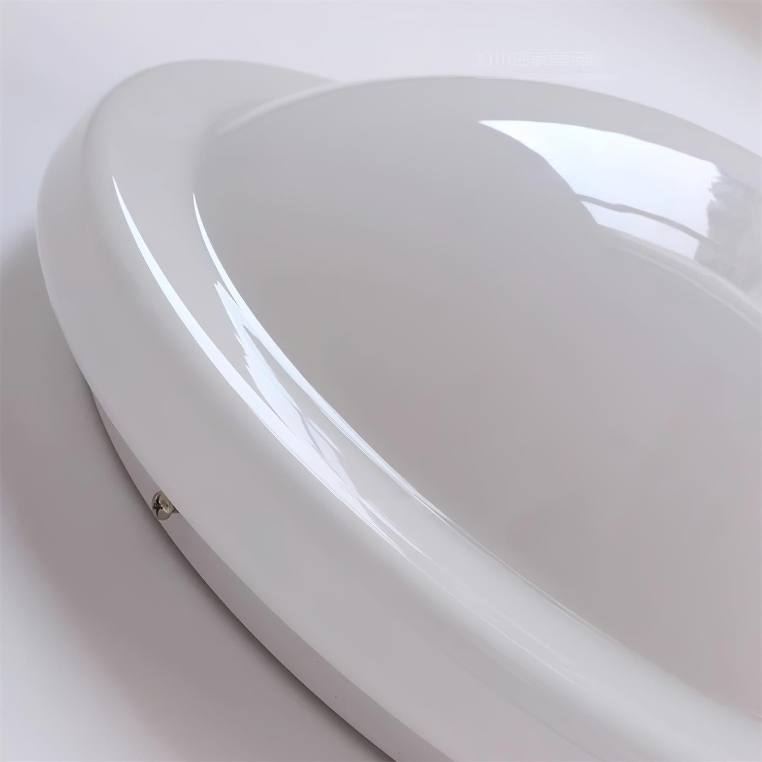 Aire Lustre Plafonnier Dôme en Verre Crème Lueur Douce - Neutralighting