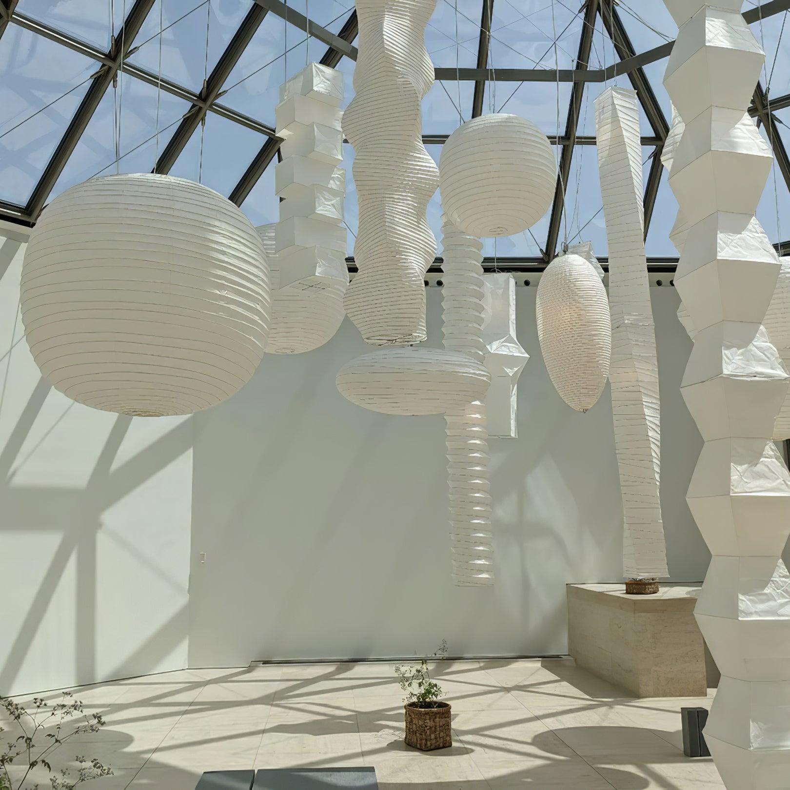 Orba Lampe Pendante en Papier Washi 15A - Neutralighting