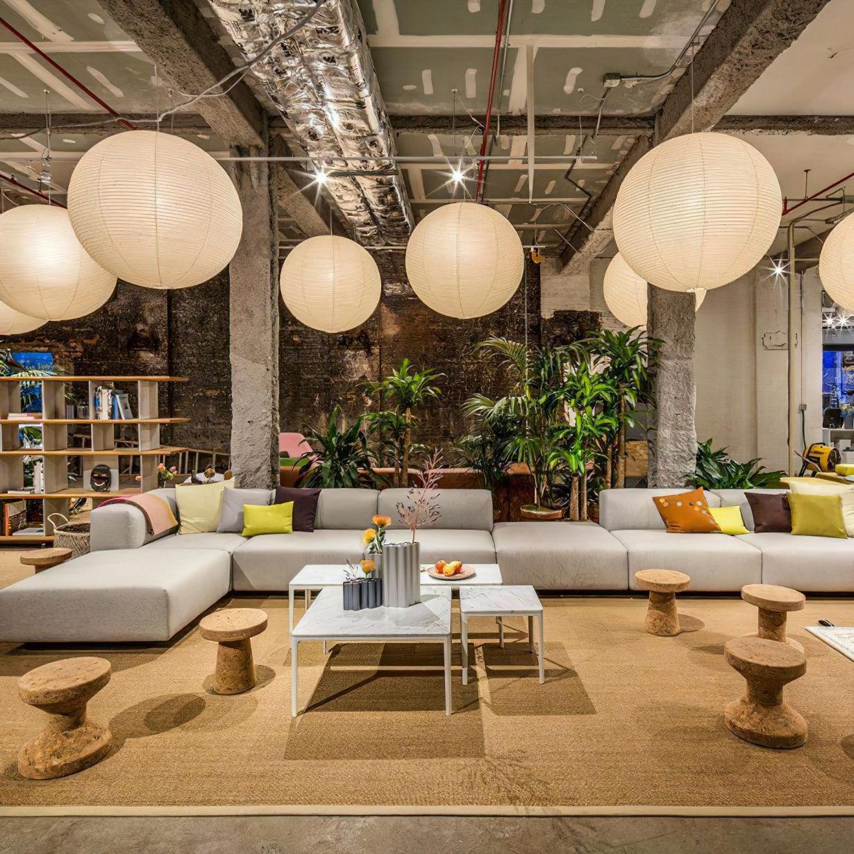 Vespace Papier Vintage Pendentif Lumière - Neutralighting