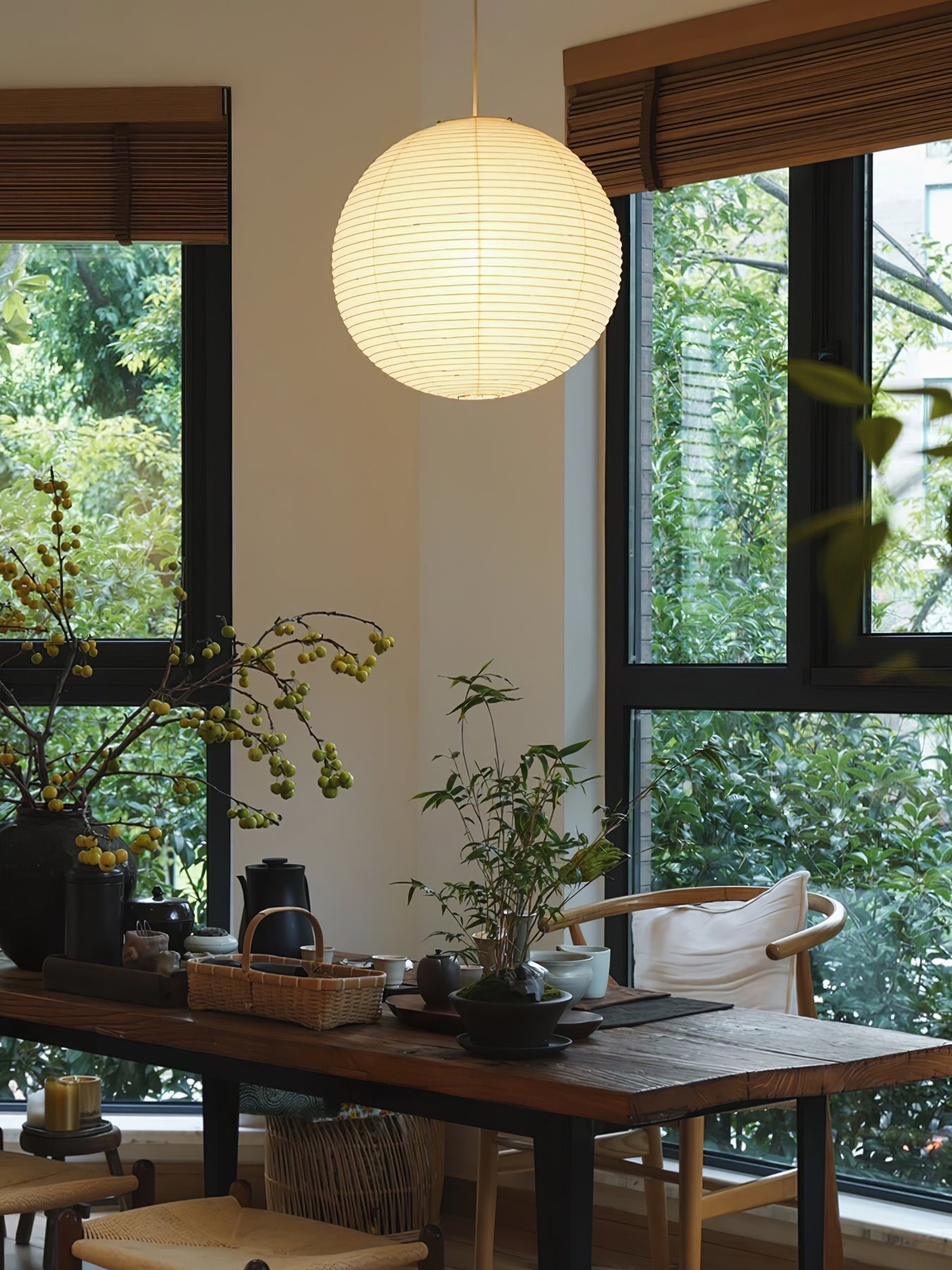 Pileo Lampe Suspension Lanterne en Papier Japonaise - Neutralighting
