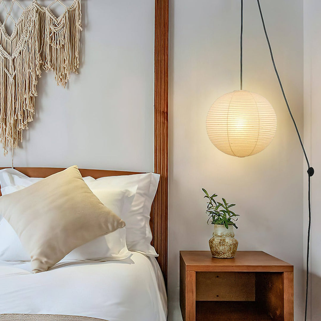 Pileo Lampe Suspension Lanterne en Papier Japonaise - Neutralighting