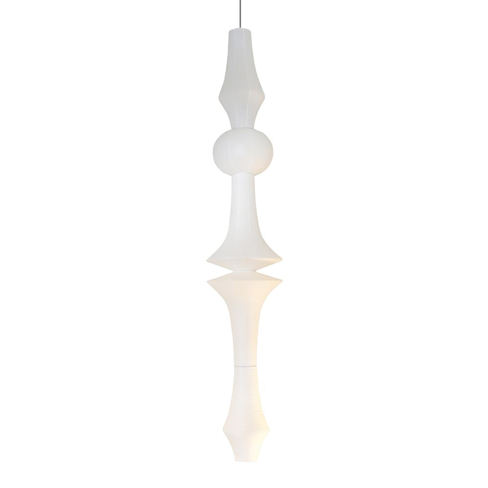 Zyora Lampe Suspendue Sculpturale en Papier - Neutralighting
