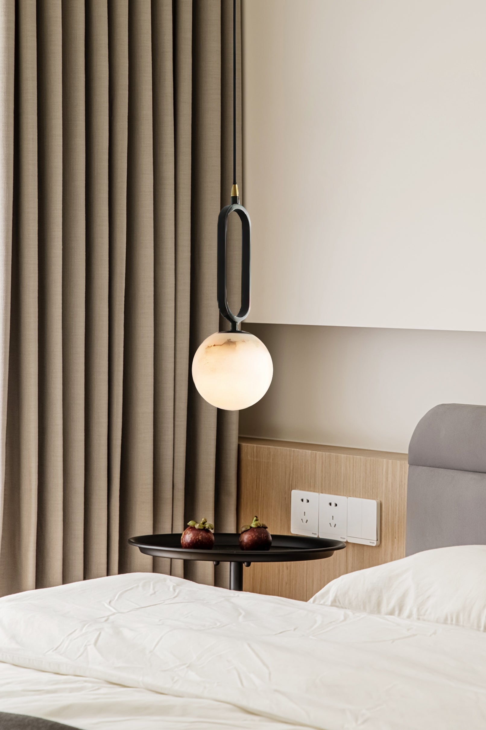 Gloruvyd Minimalist Ball Metal Pendant Lamp - Lamp Copper