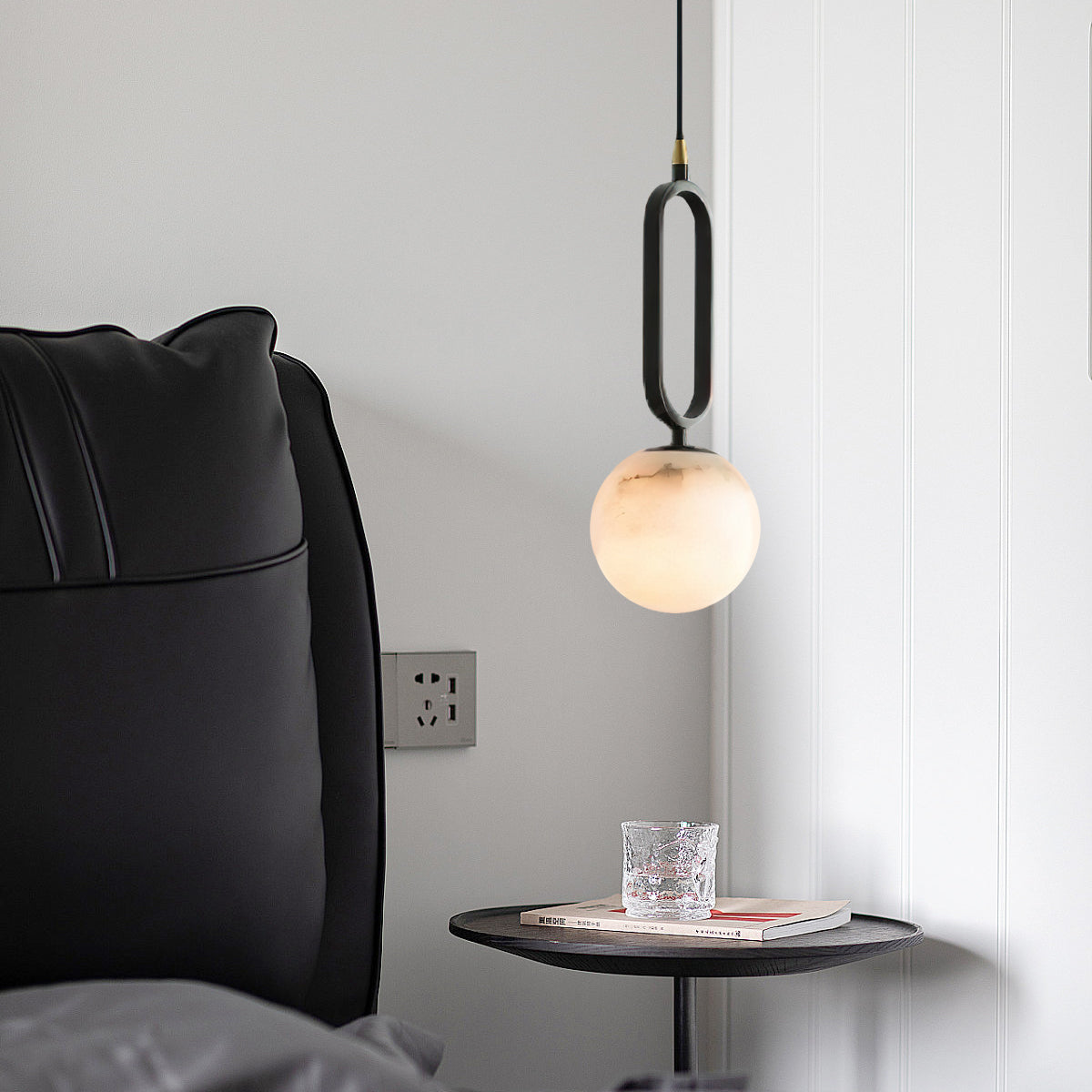 Gloruvyd Minimalist Ball Metal Pendant Lamp - Lamp Copper