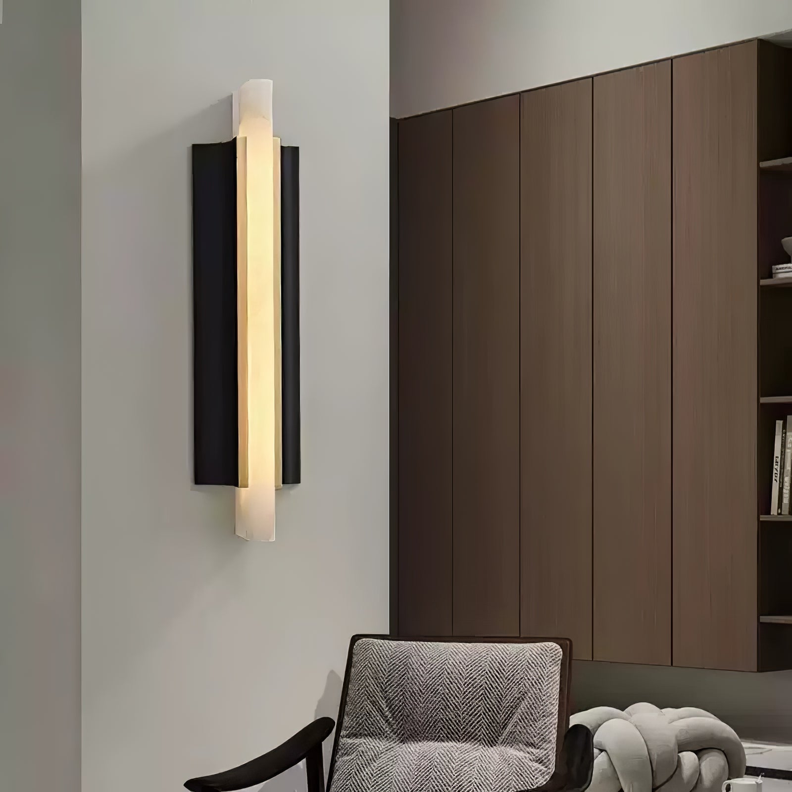 Aurelian Vintage Alabaster Wall Light - Letslighting