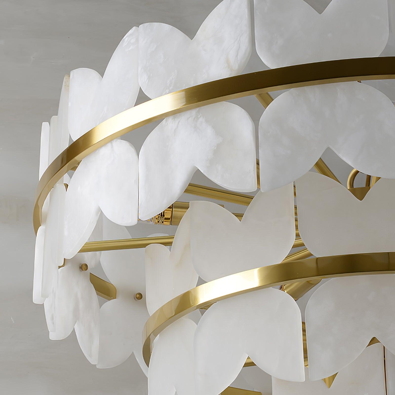 Seraphina Vintage Alabaster Chandelier - Letslighting