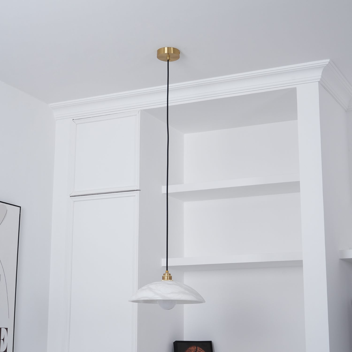 Ljomuvyd Individual Creativity Dome Metal Pendant Light - Lamp Copper
