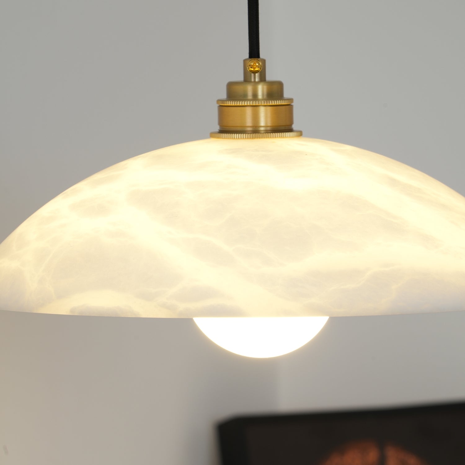 Ljomuvyd Individual Creativity Dome Metal Pendant Light - Lamp Copper