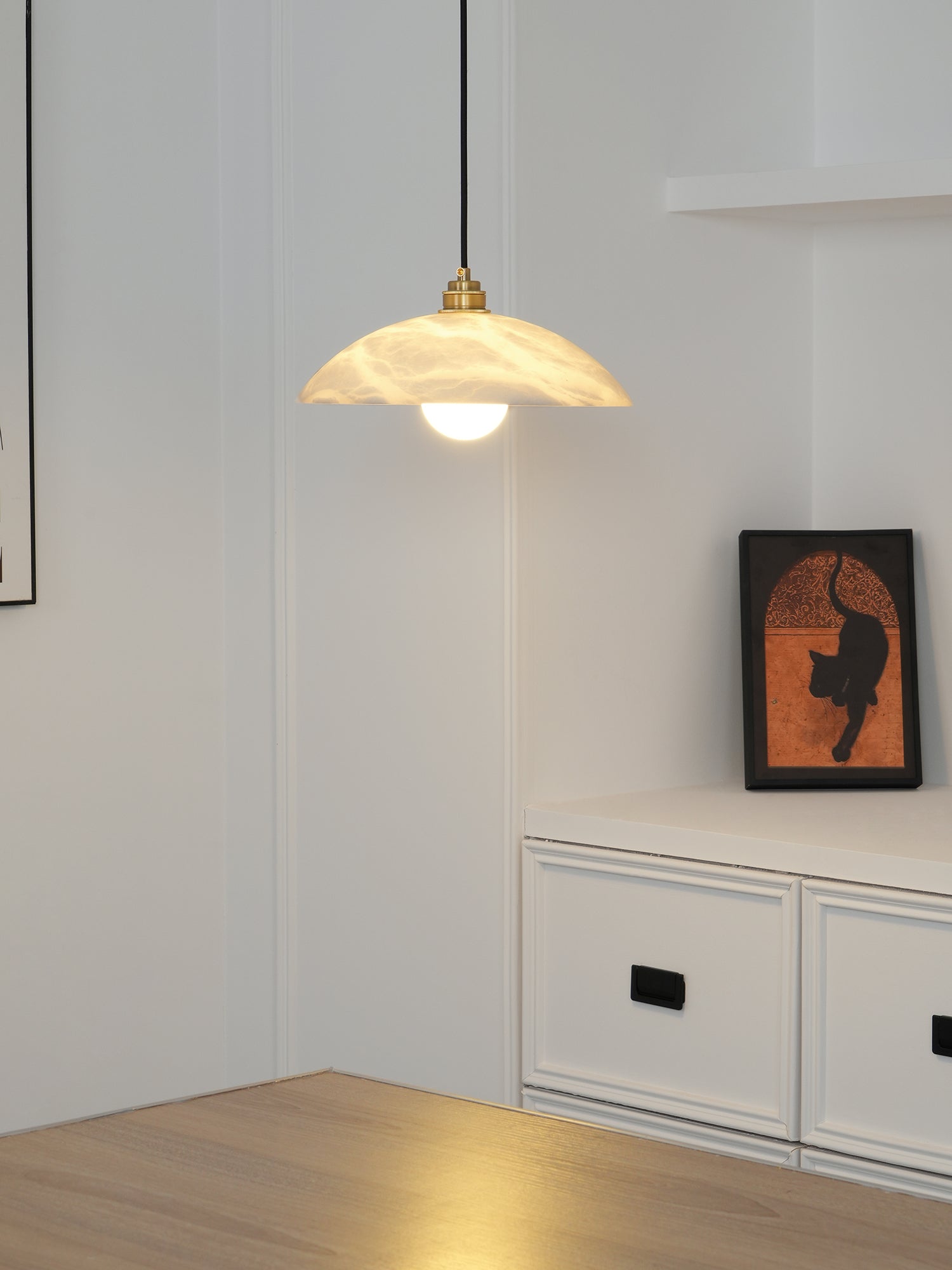 Ljomuvyd Individual Creativity Dome Metal Pendant Light - Lamp Copper