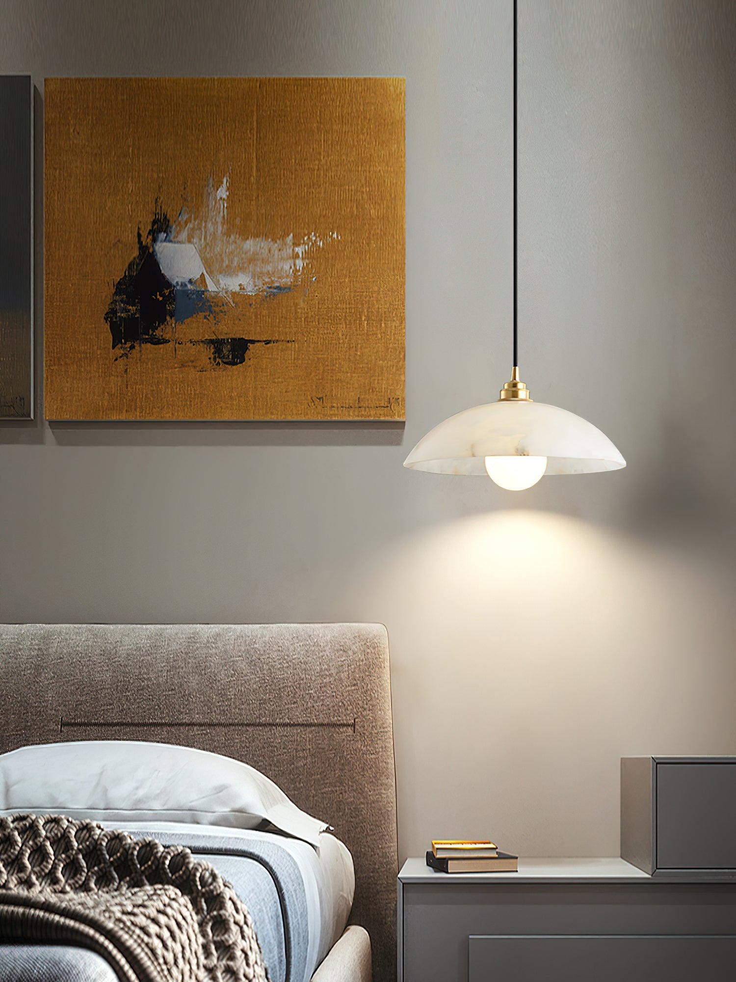 Ljomuvyd Individual Creativity Dome Metal Pendant Light - Lamp Copper