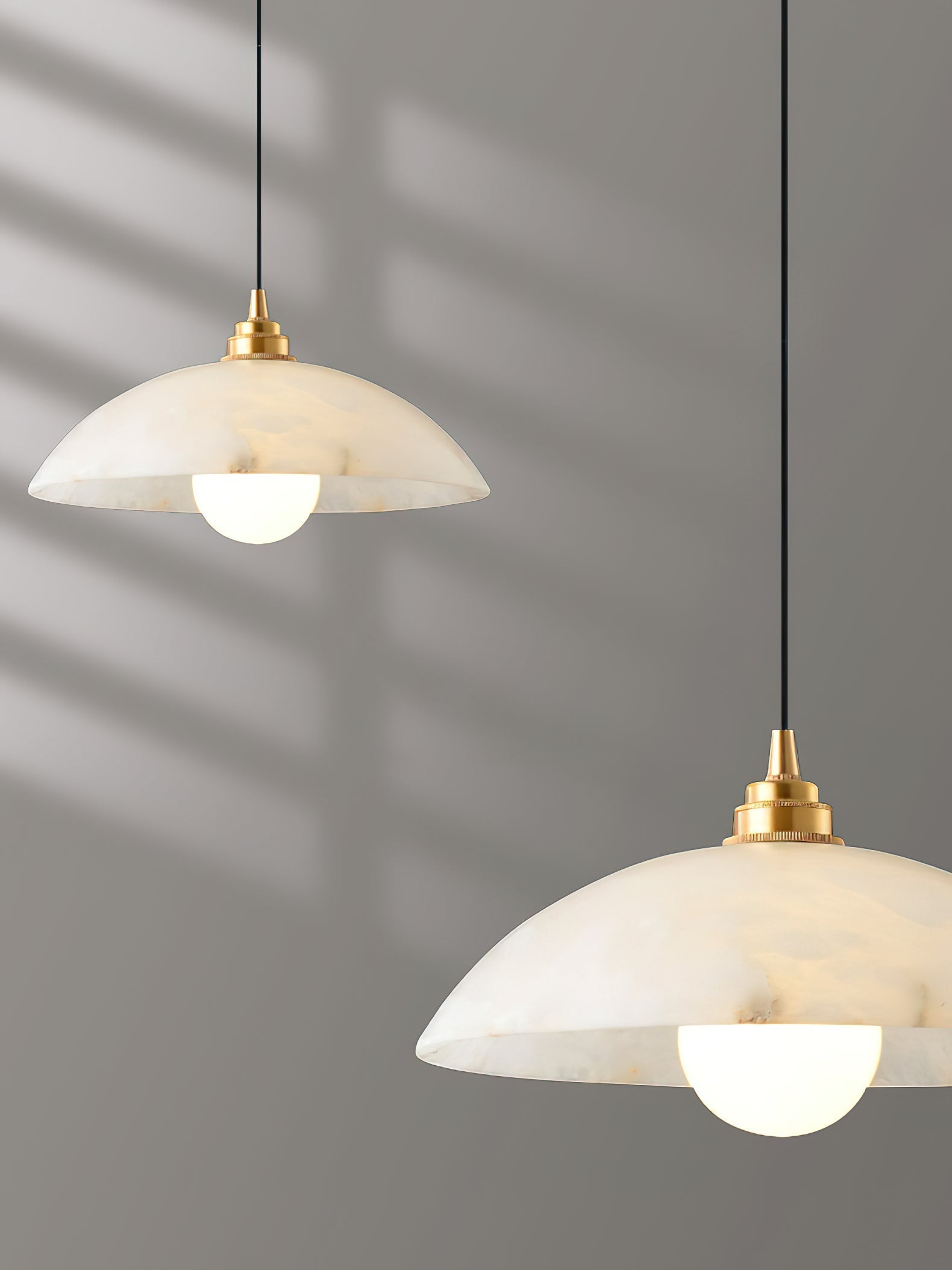 Ljomuvyd Individual Creativity Dome Metal Pendant Light - Lamp Copper