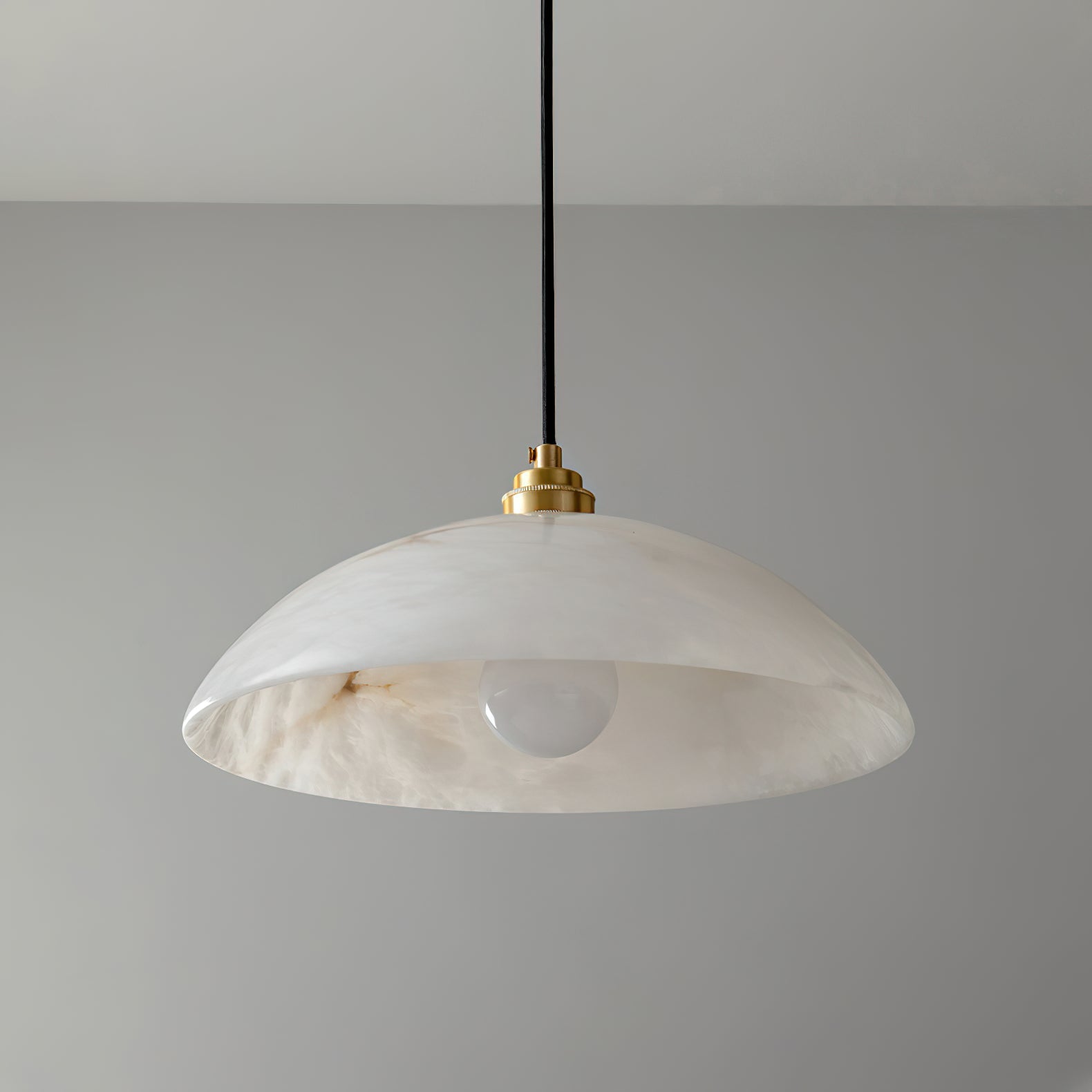 Ljomuvyd Individual Creativity Dome Metal Pendant Light - Lamp Copper