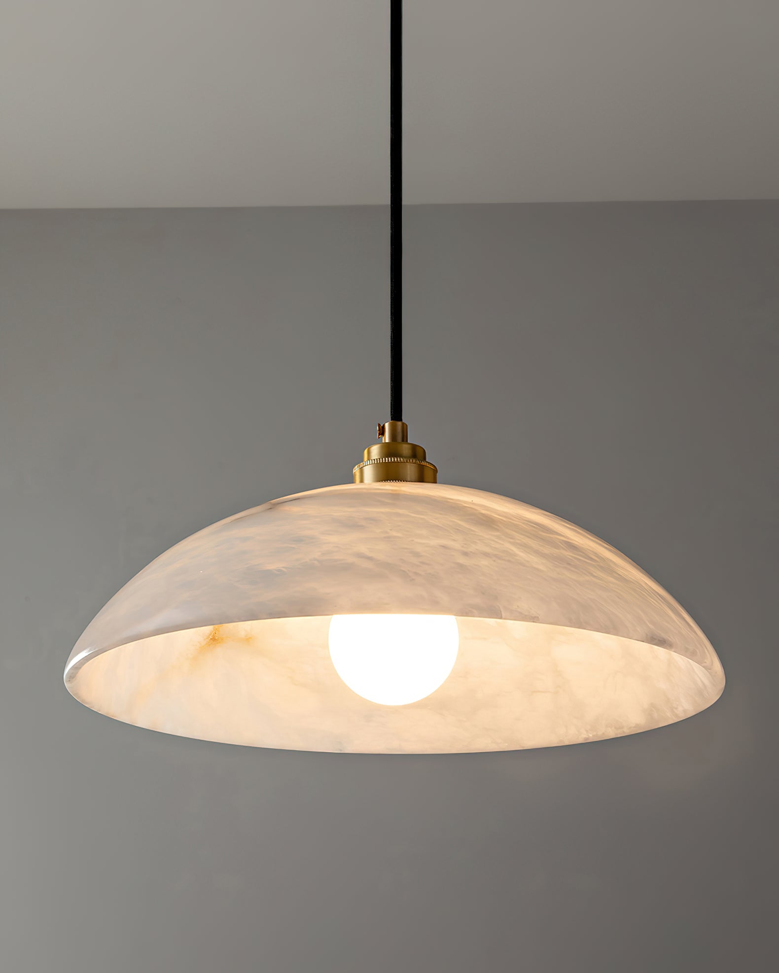 Ljomuvyd Individual Creativity Dome Metal Pendant Light - Lamp Copper