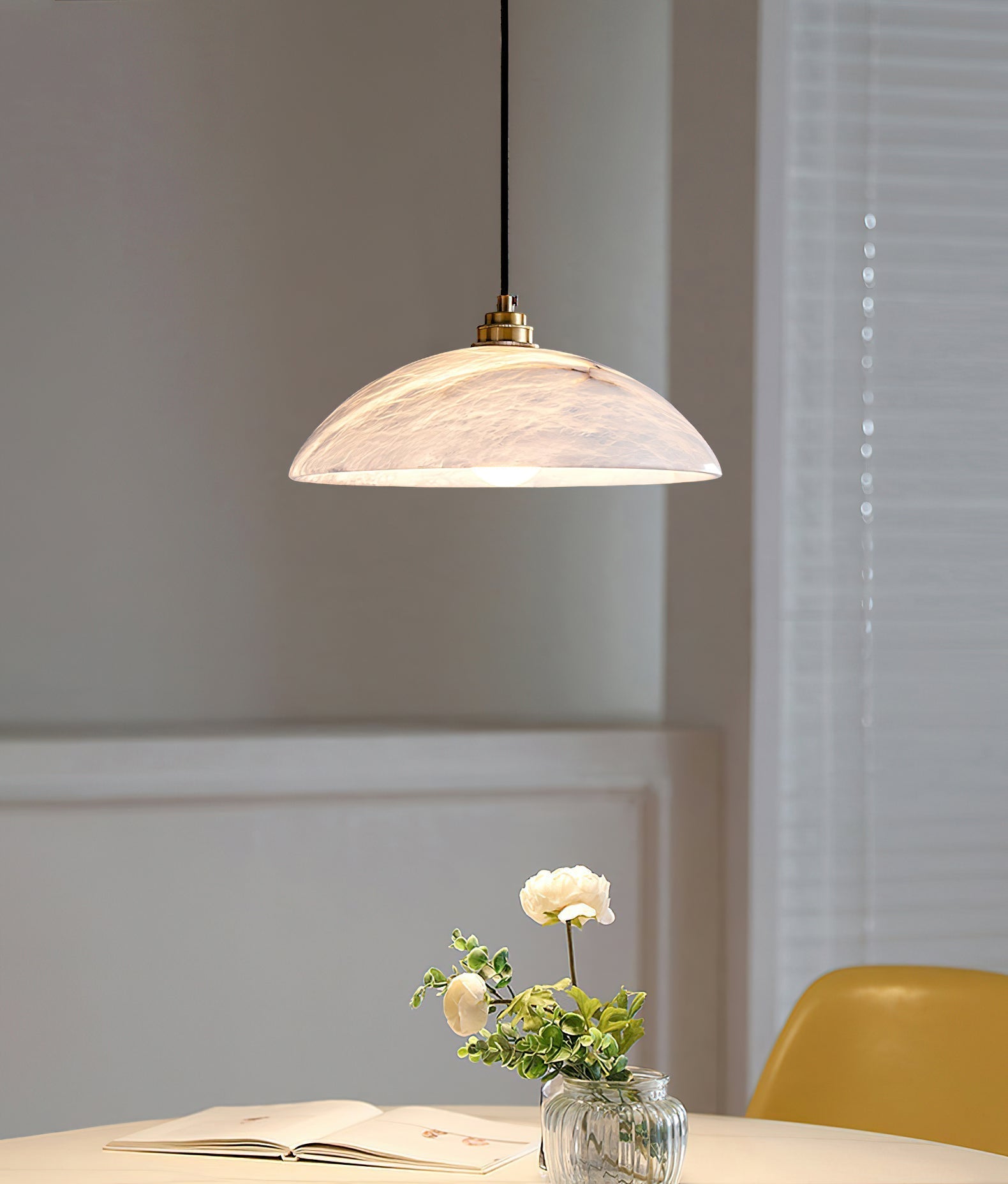 Ljomuvyd Individual Creativity Dome Metal Pendant Light - Lamp Copper