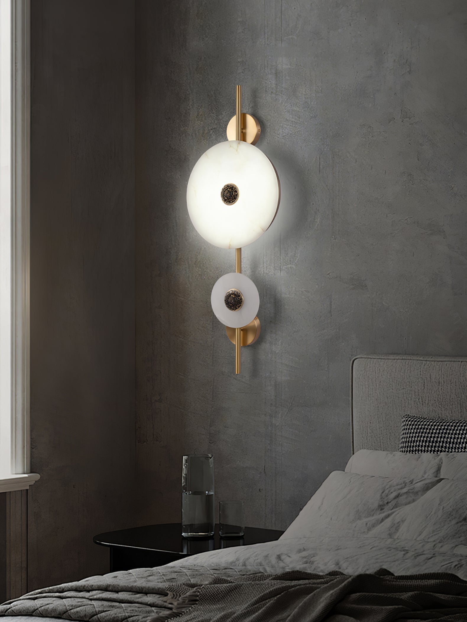 Evadne Applique Murale Moderne en Albâtre - Neutralighting