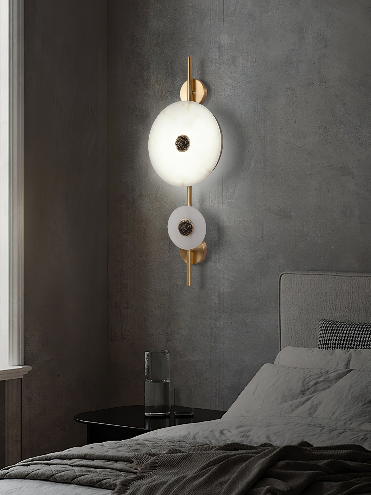 Evadne Applique Murale Moderne en Albâtre - Neutralighting