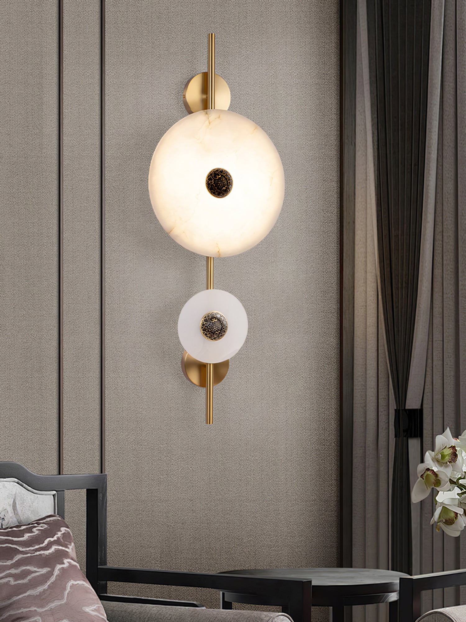 Evadne Applique Murale Moderne en Albâtre - Neutralighting