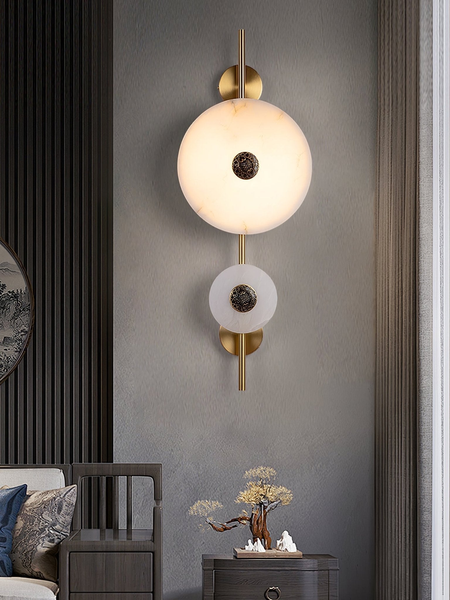 Evadne Applique Murale Moderne en Albâtre - Neutralighting