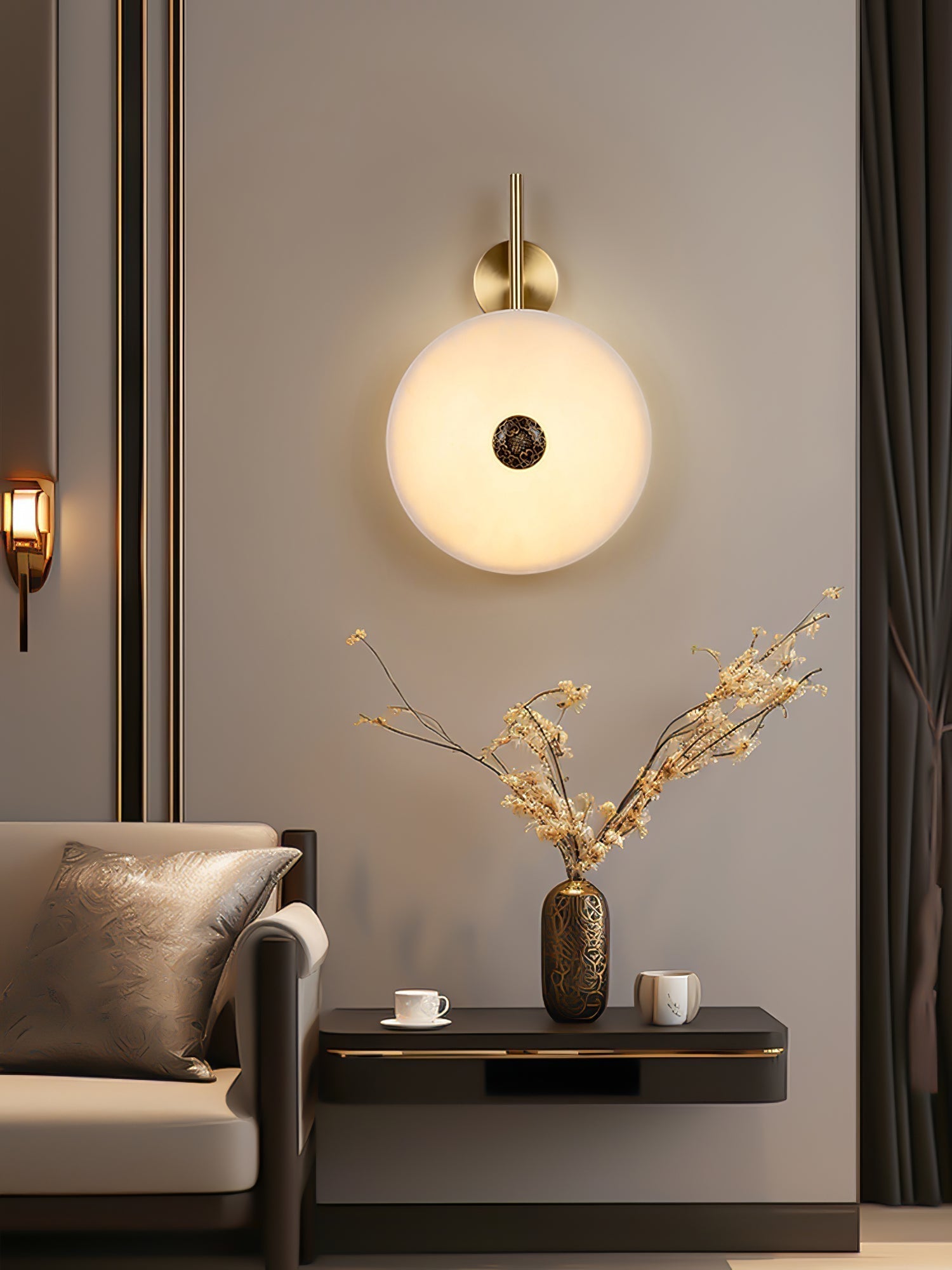 Evadne Applique Murale Moderne en Albâtre - Neutralighting