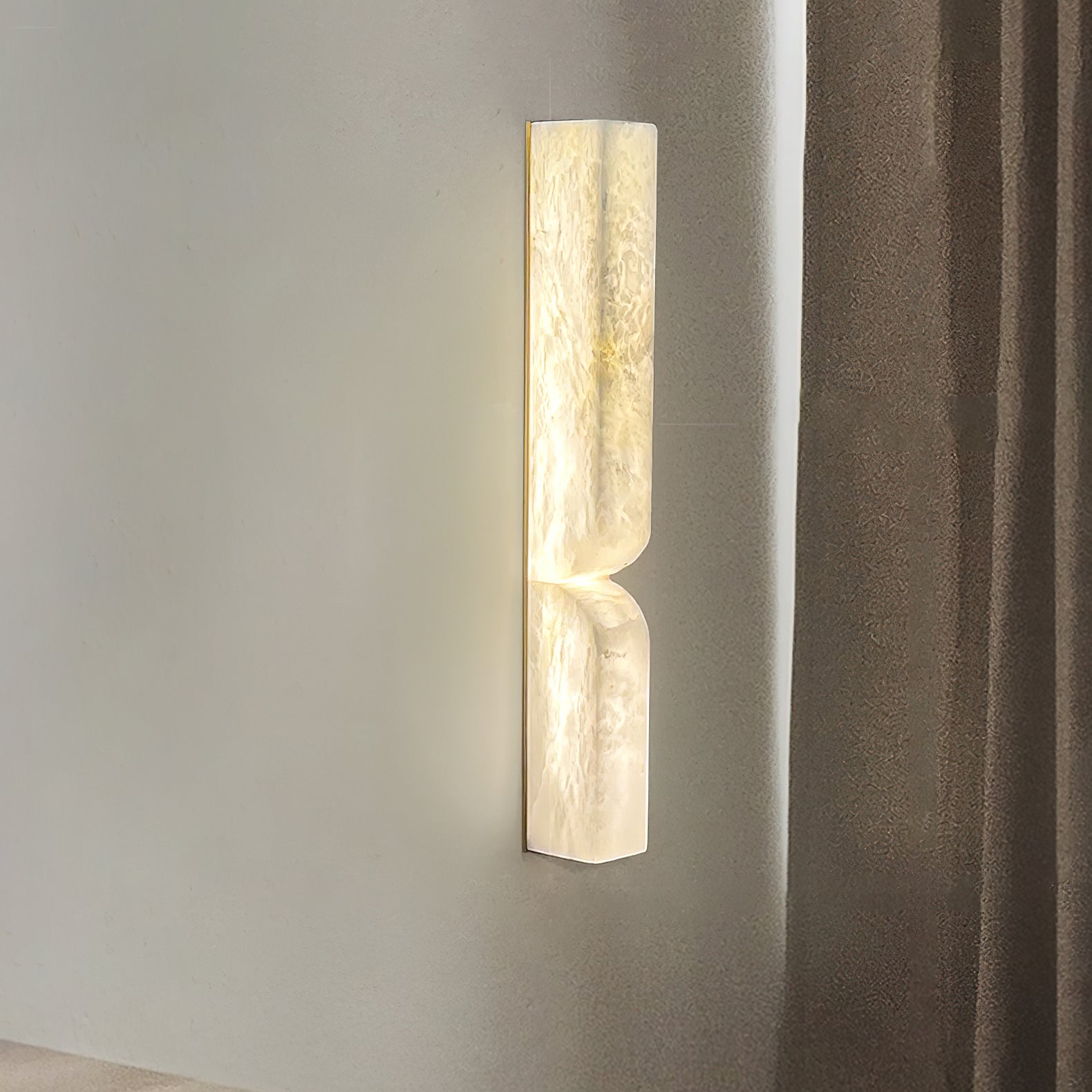 Imiraris Minimalist Alabaster Wall Light - Neutralighting