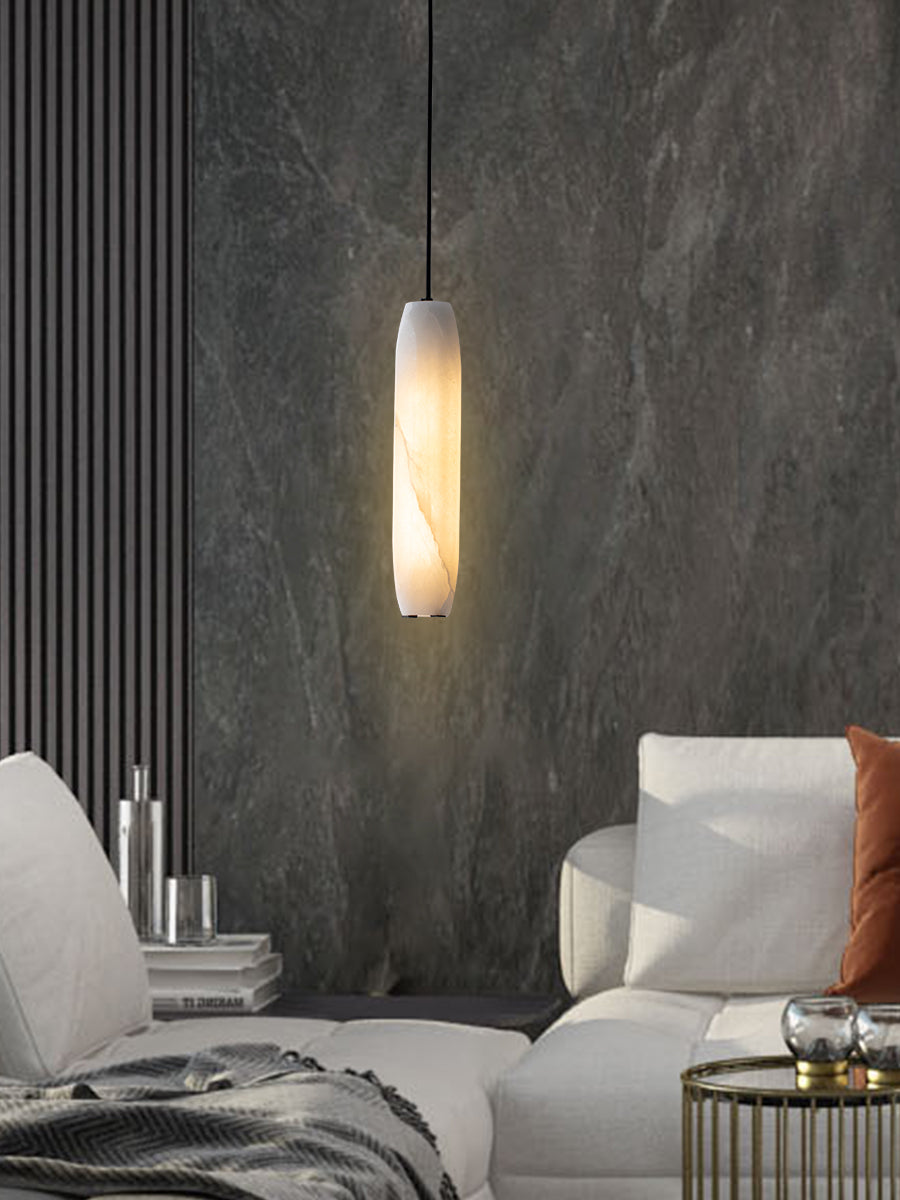 Kvennuvye Flute Modern Minimalist Metal Pendant Light - Lamp Copper