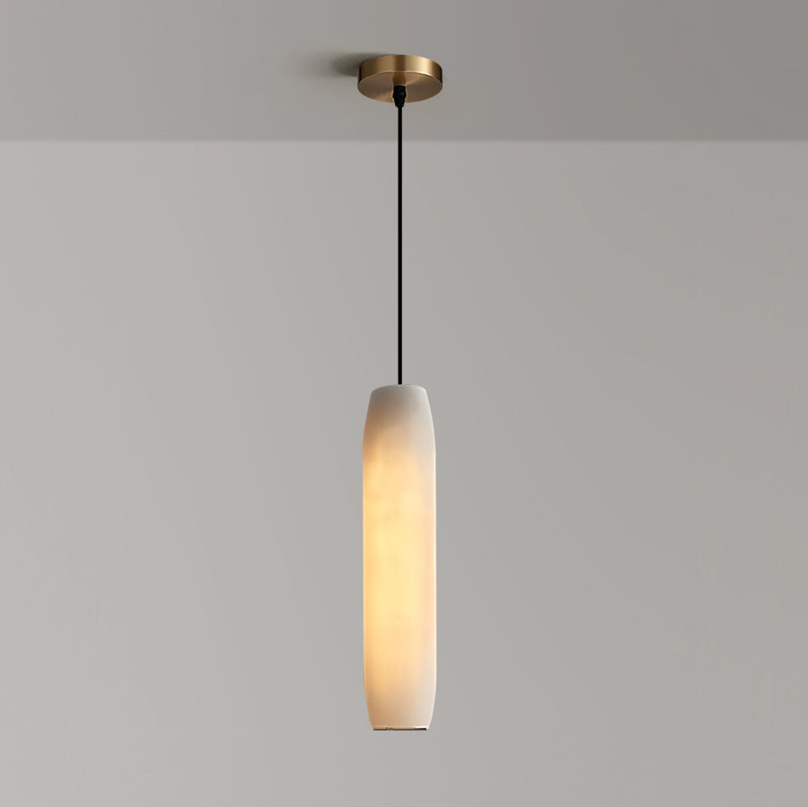 Kvennuvye Flute Modern Minimalist Metal Pendant Light - Lamp Copper