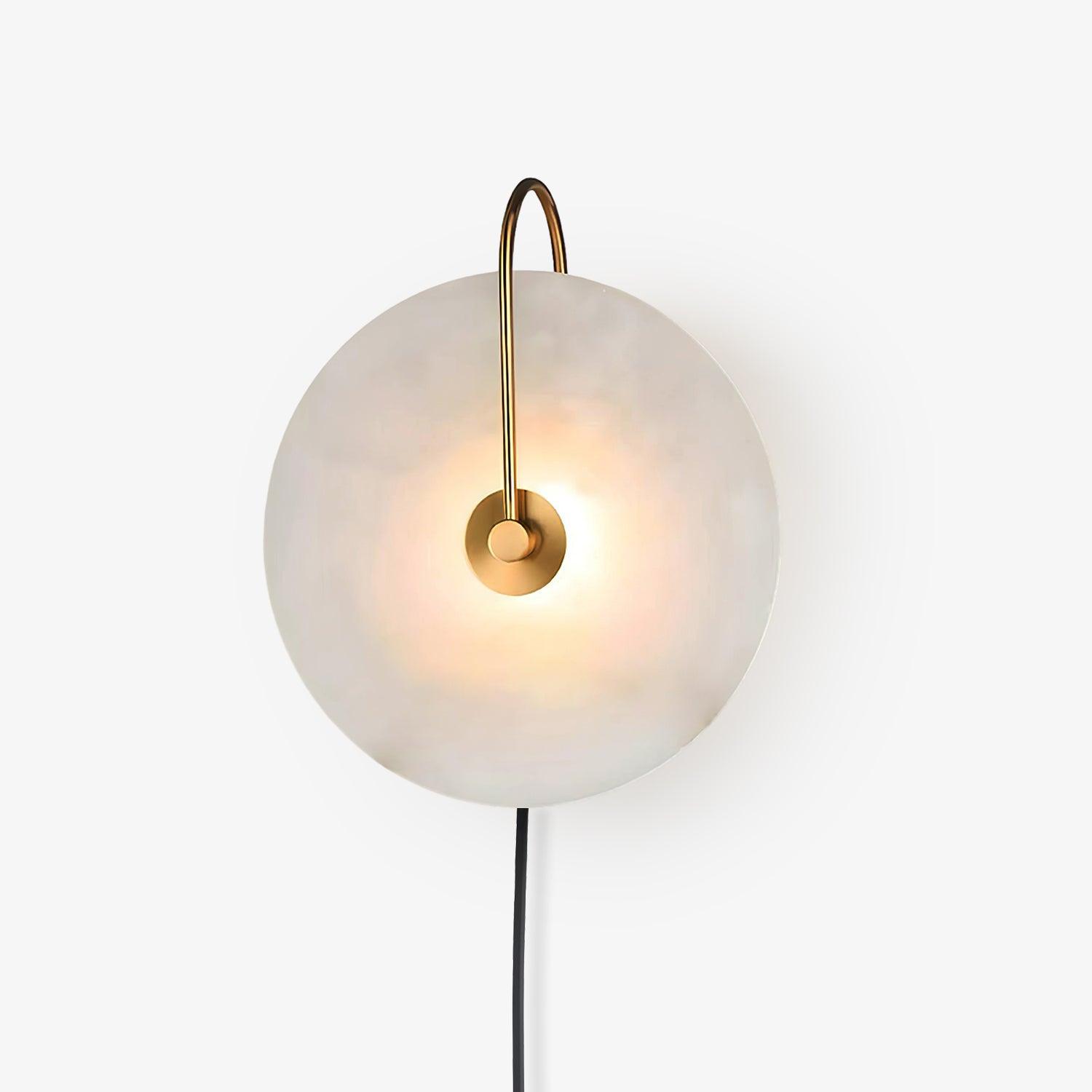 Ceraeyra Alabaster Globe Wall Light - Neutralighting