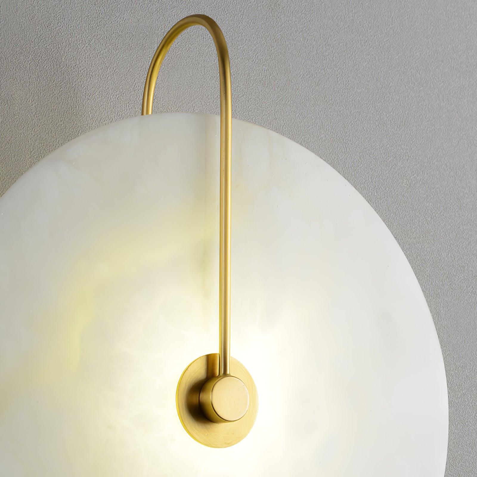 Ceraeyra Alabaster Globe Wall Light - Neutralighting