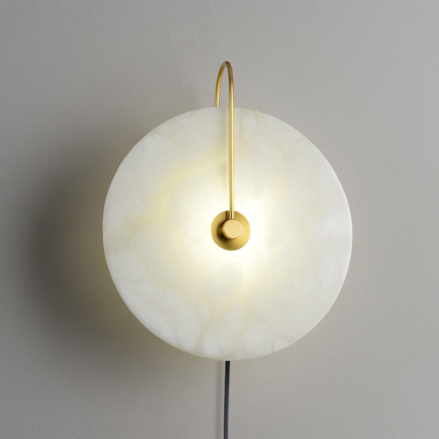 Ceraeyra Alabaster Globe Wall Light - Neutralighting