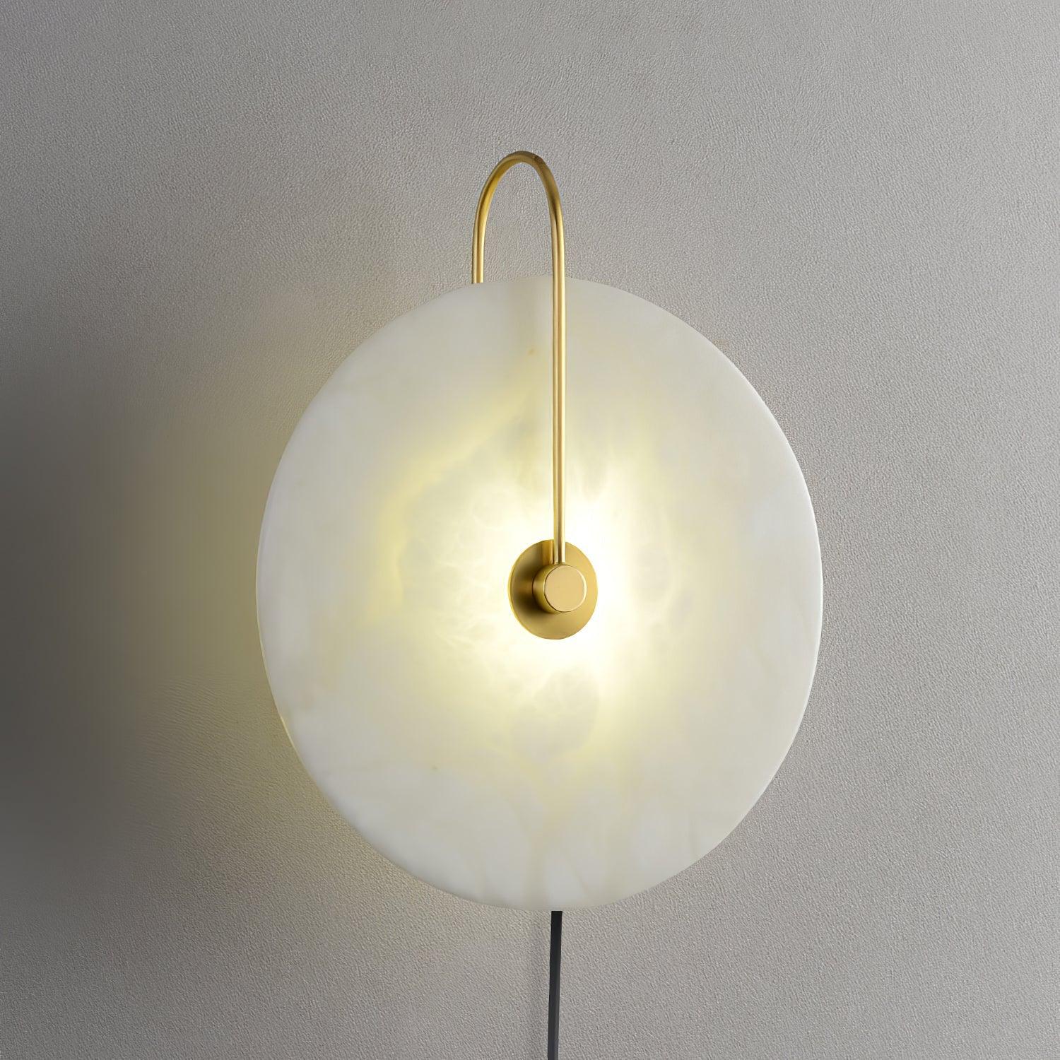 Ceraeyra Alabaster Globe Wall Light - Neutralighting
