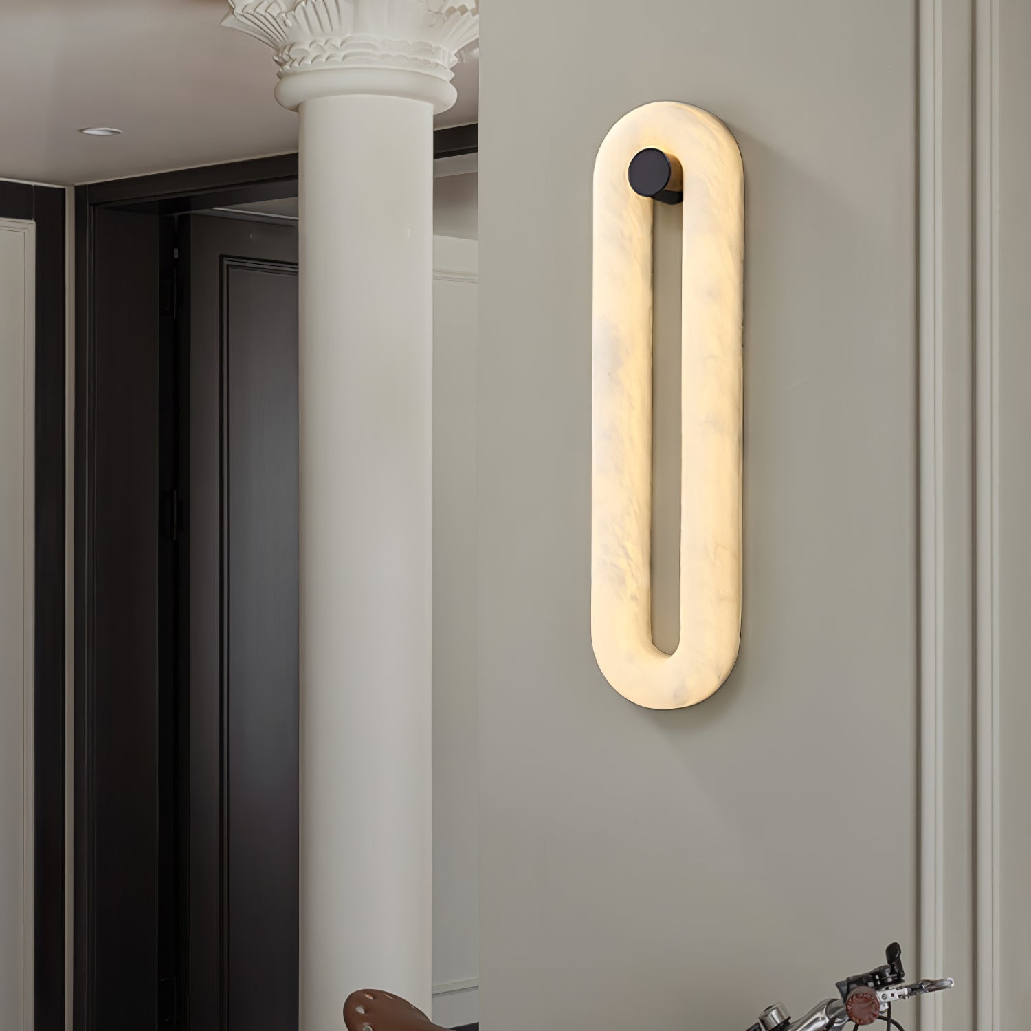 Aurea Modern Alabaster Wall Light - Letslighting