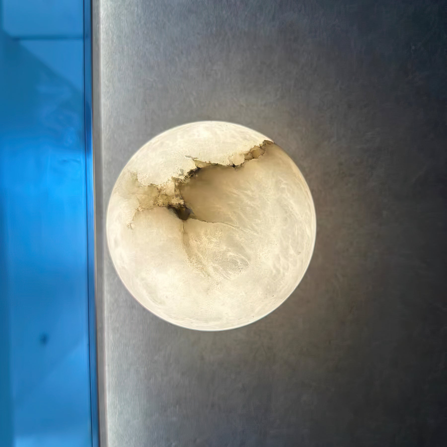 Lynq Applique Murale Mini Orbe en Albâtre