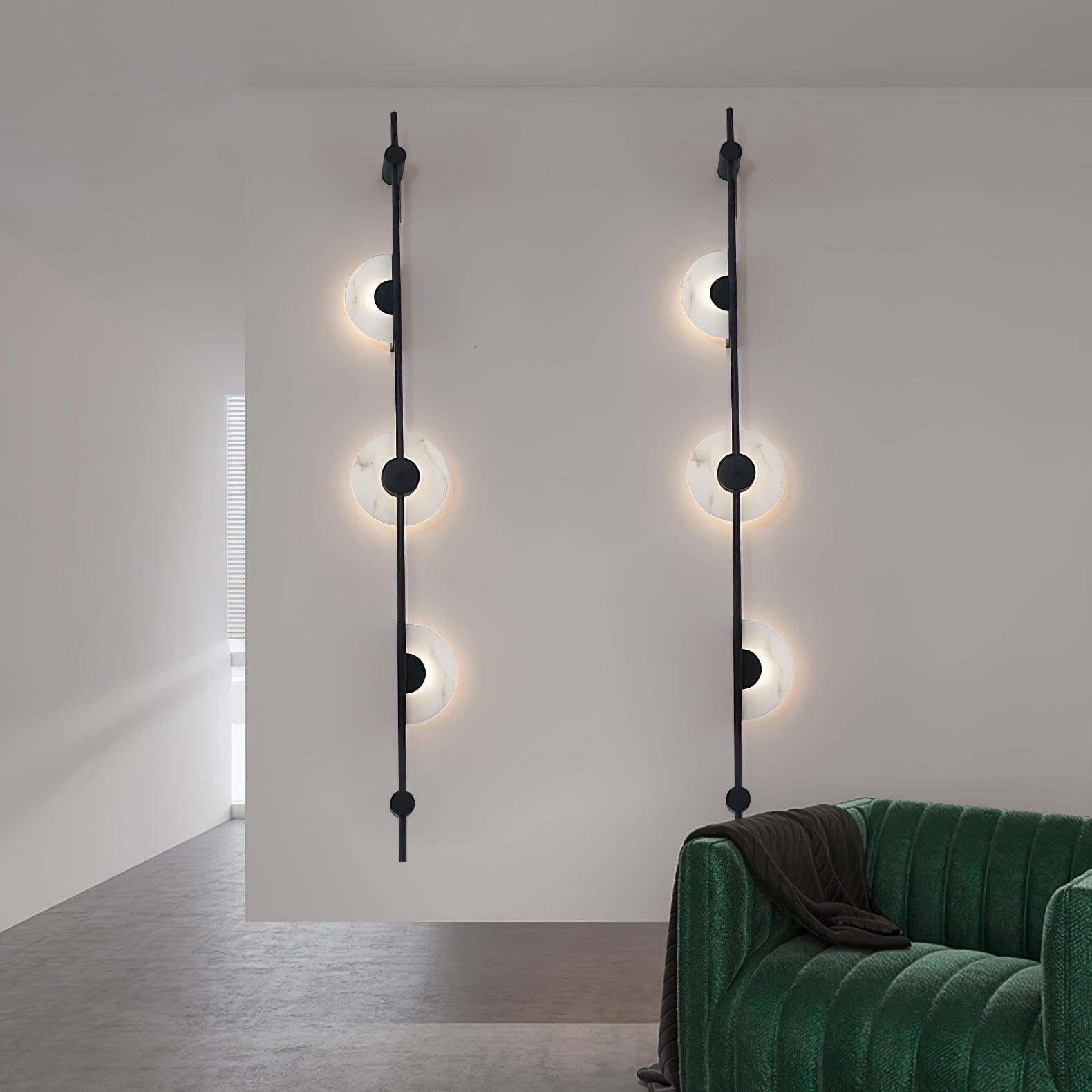 Edria Minimalist Alabaster Wall Light - Neutralighting