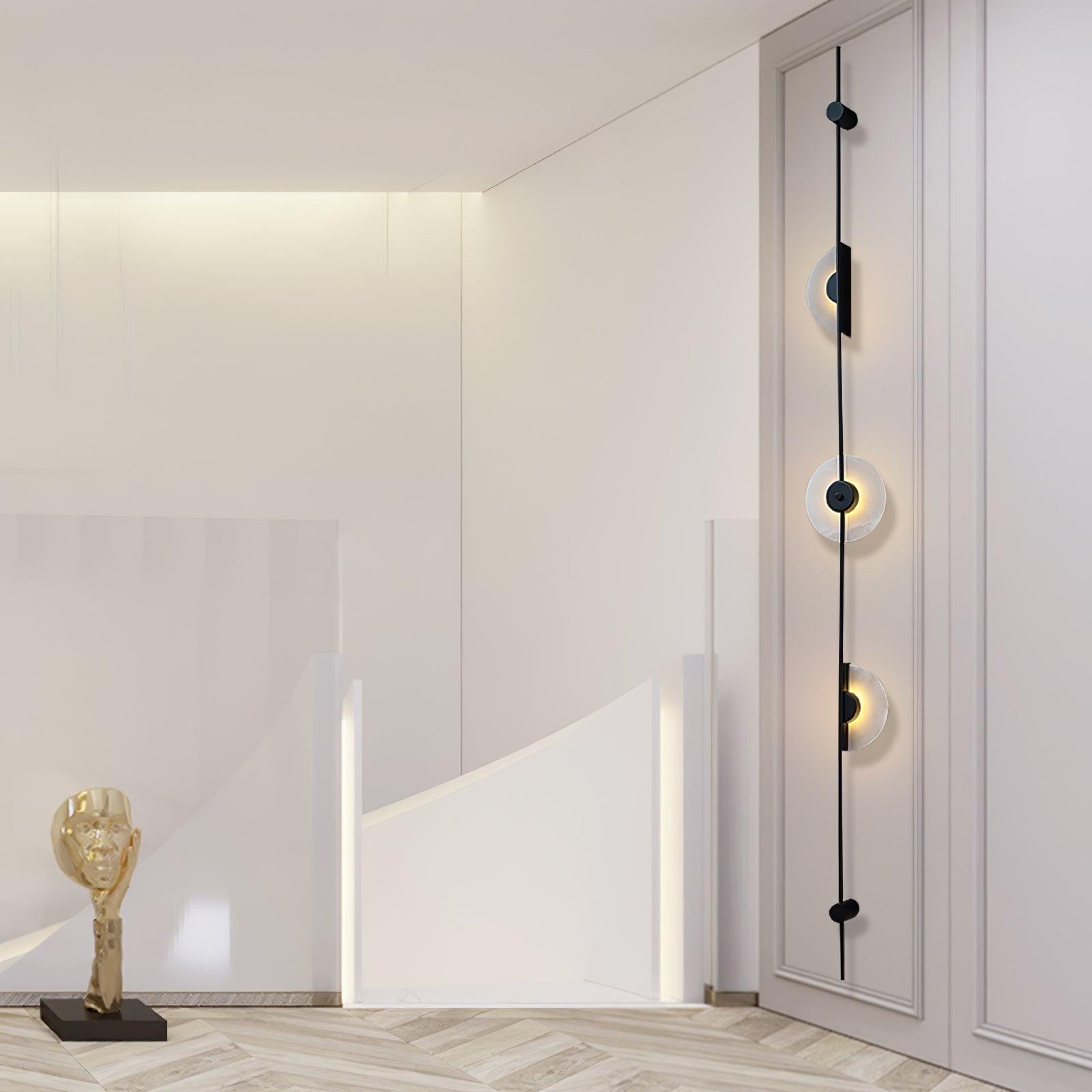 Edria Minimalist Alabaster Wall Light - Neutralighting