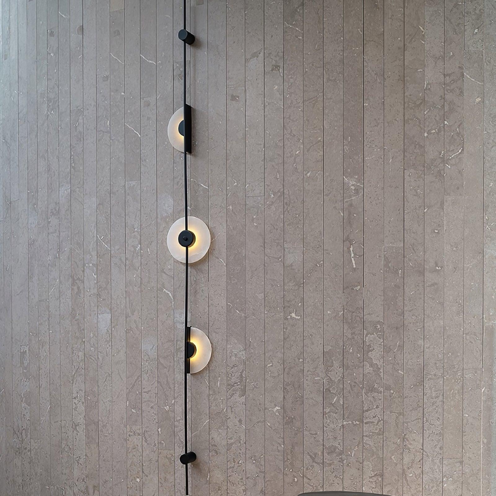 Edria Minimalist Alabaster Wall Light - Neutralighting