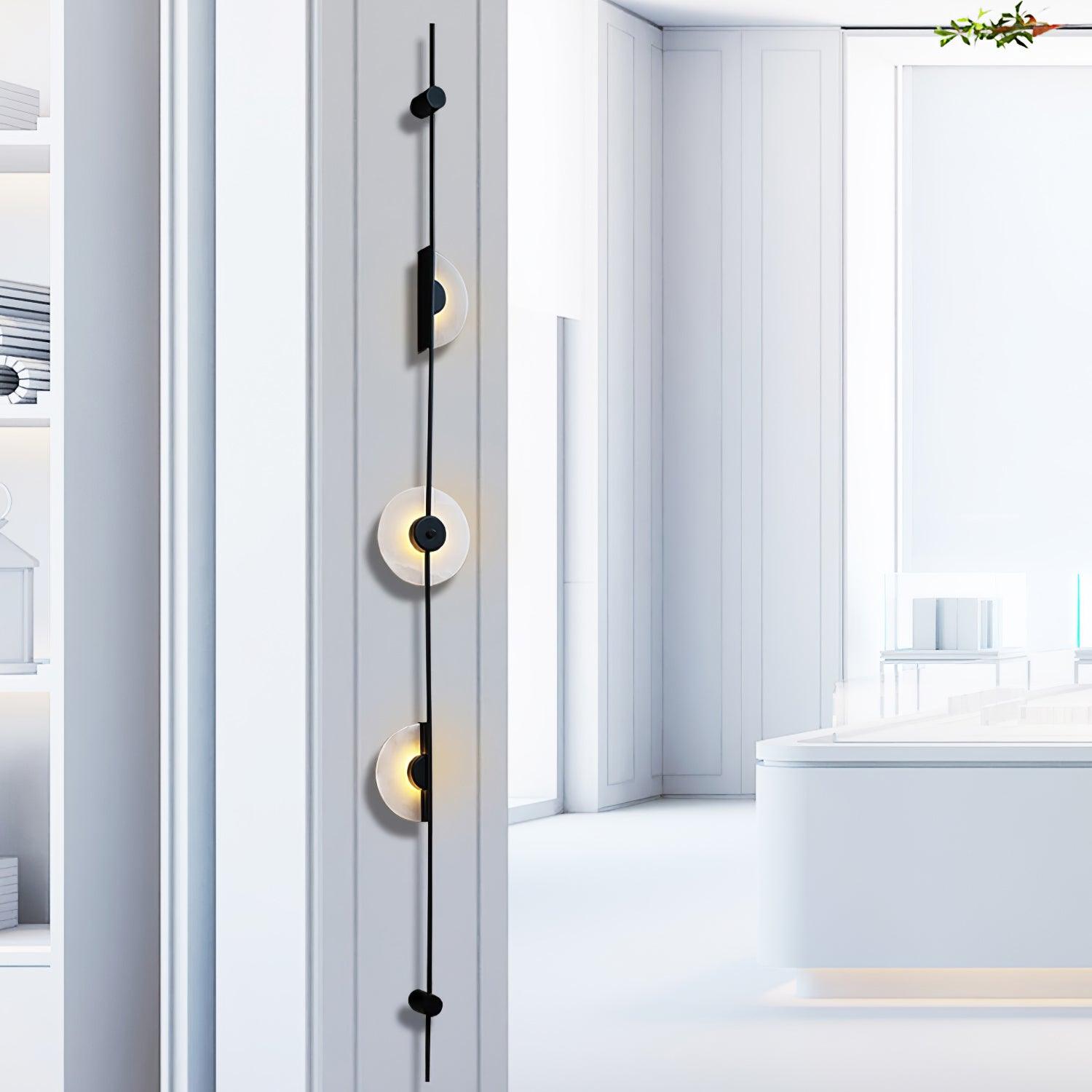 Edria Minimalist Alabaster Wall Light - Neutralighting