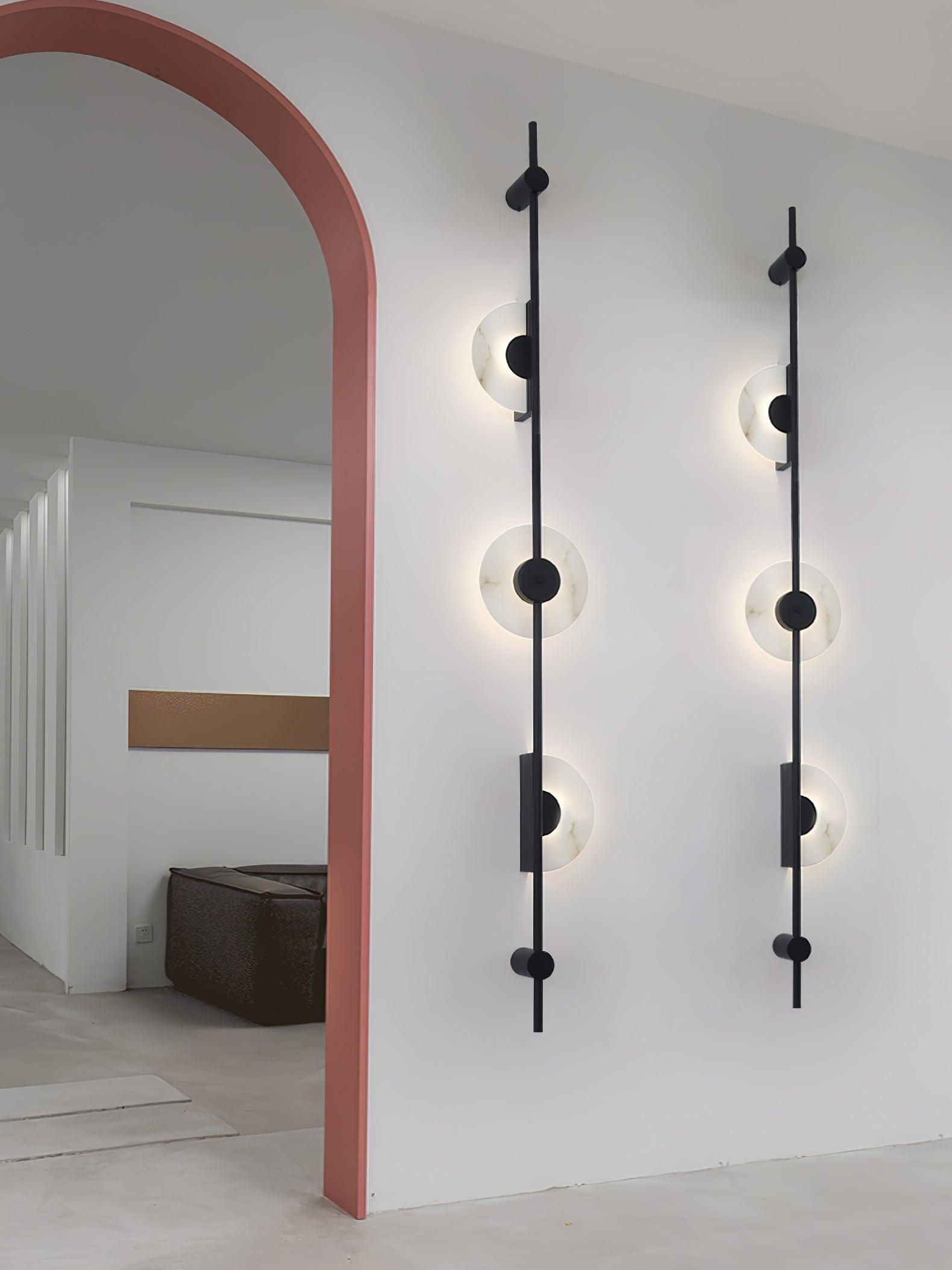 Edria Minimalist Alabaster Wall Light - Neutralighting