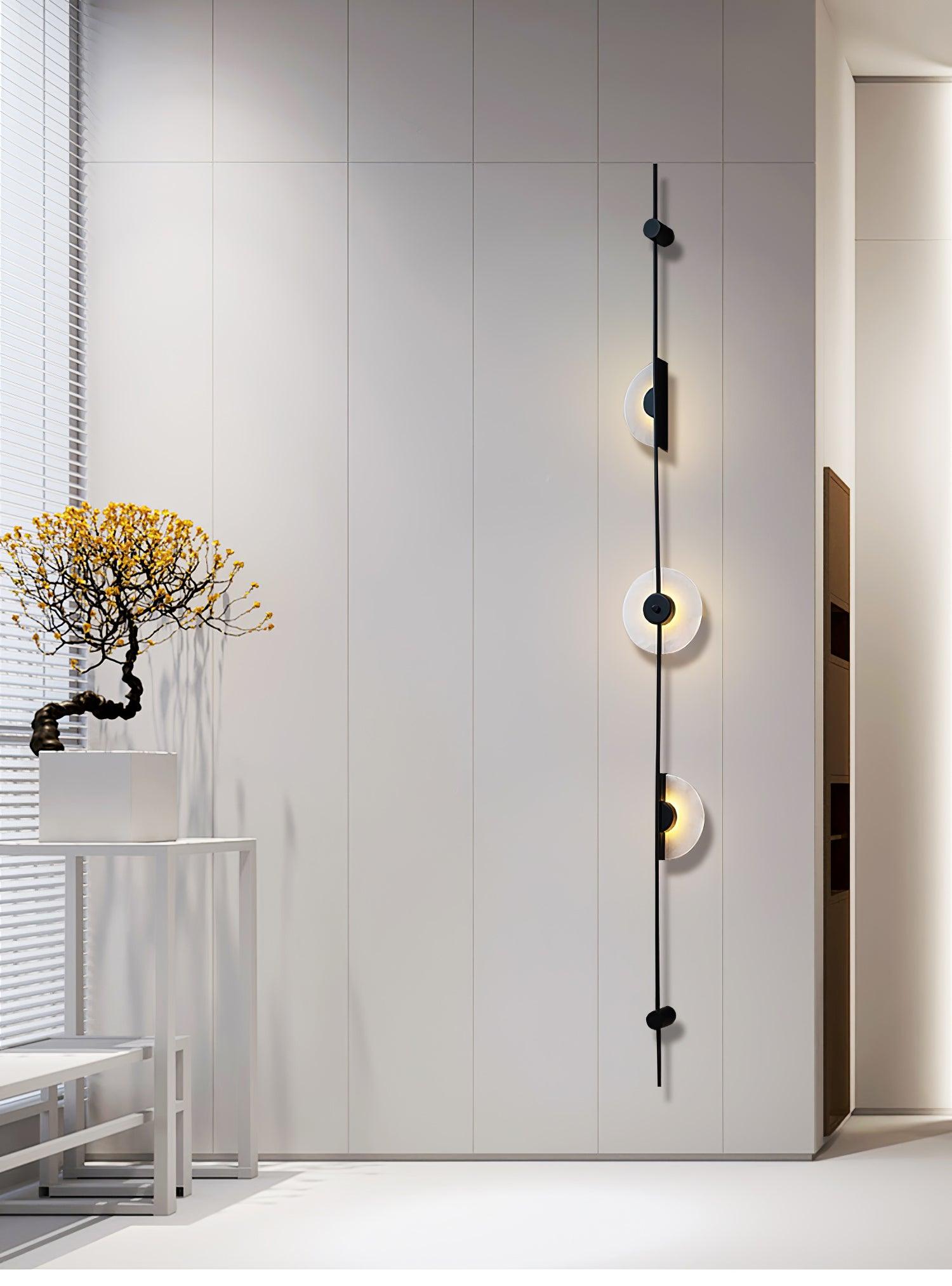 Edria Minimalist Alabaster Wall Light - Neutralighting