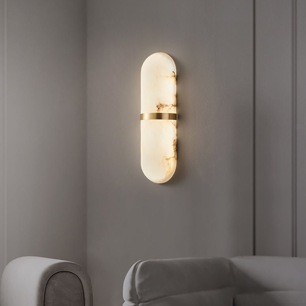 Ostruvyd Applique Murale Pilier Albâtre Luxe Salon - Neutralighting