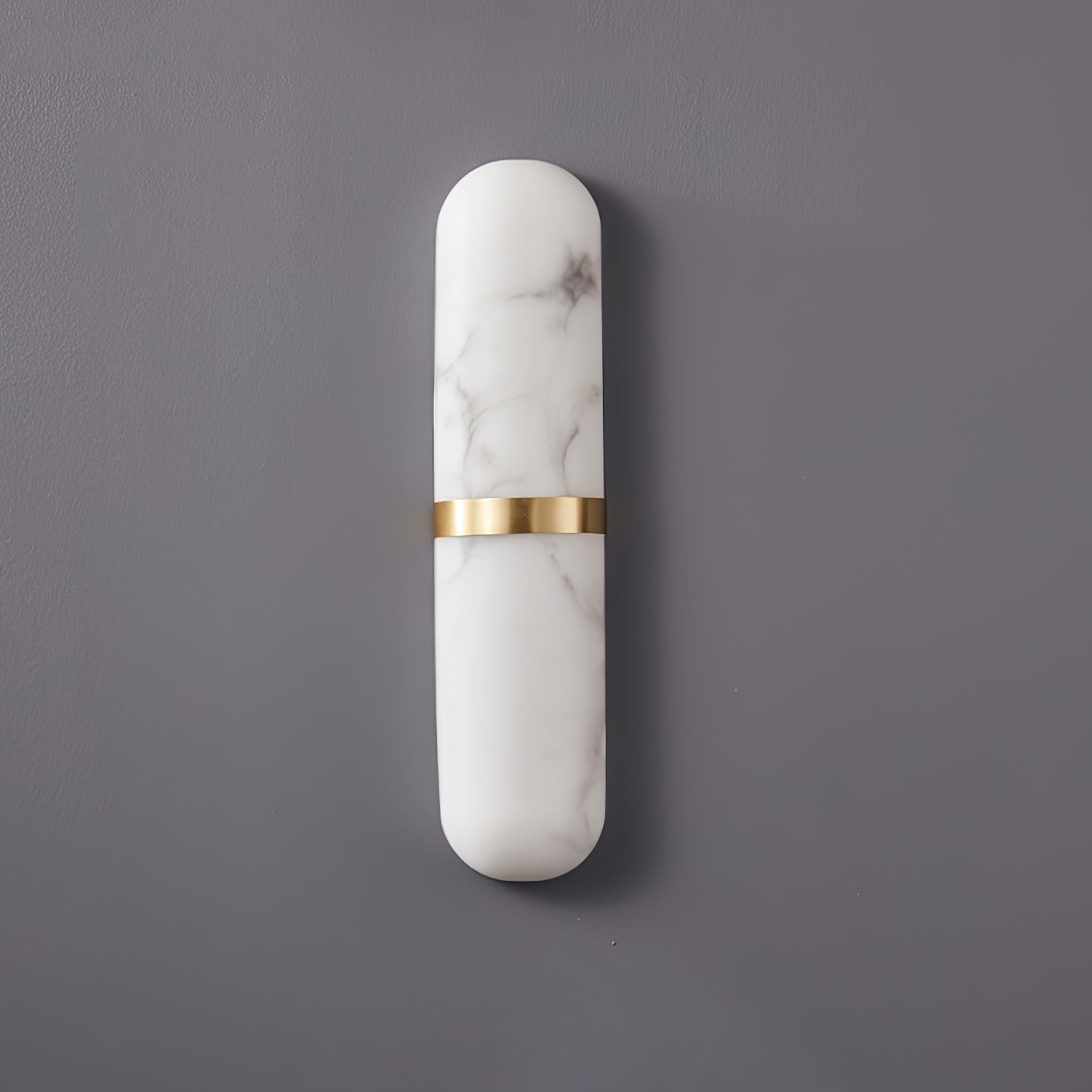 Ostruvyd Luxury Pill Alabaster Wall Lamp - Lamp Copper