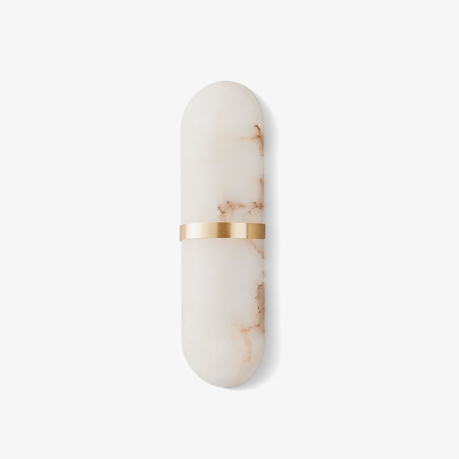 Ostruvyd Luxury Pill Alabaster Wall Lamp - Lamp Copper